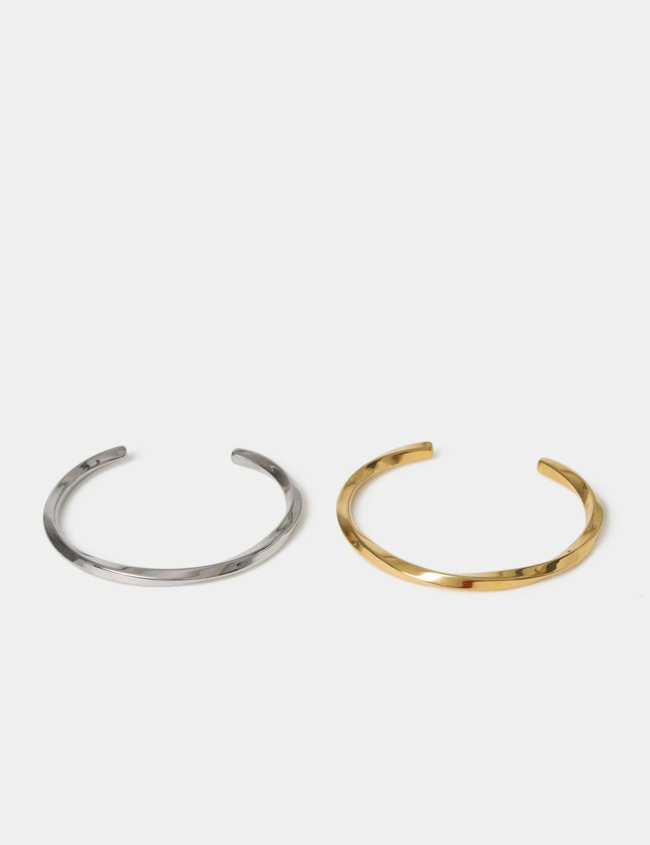 Autograph 2 Pack Stainless Bangles 2 of 2