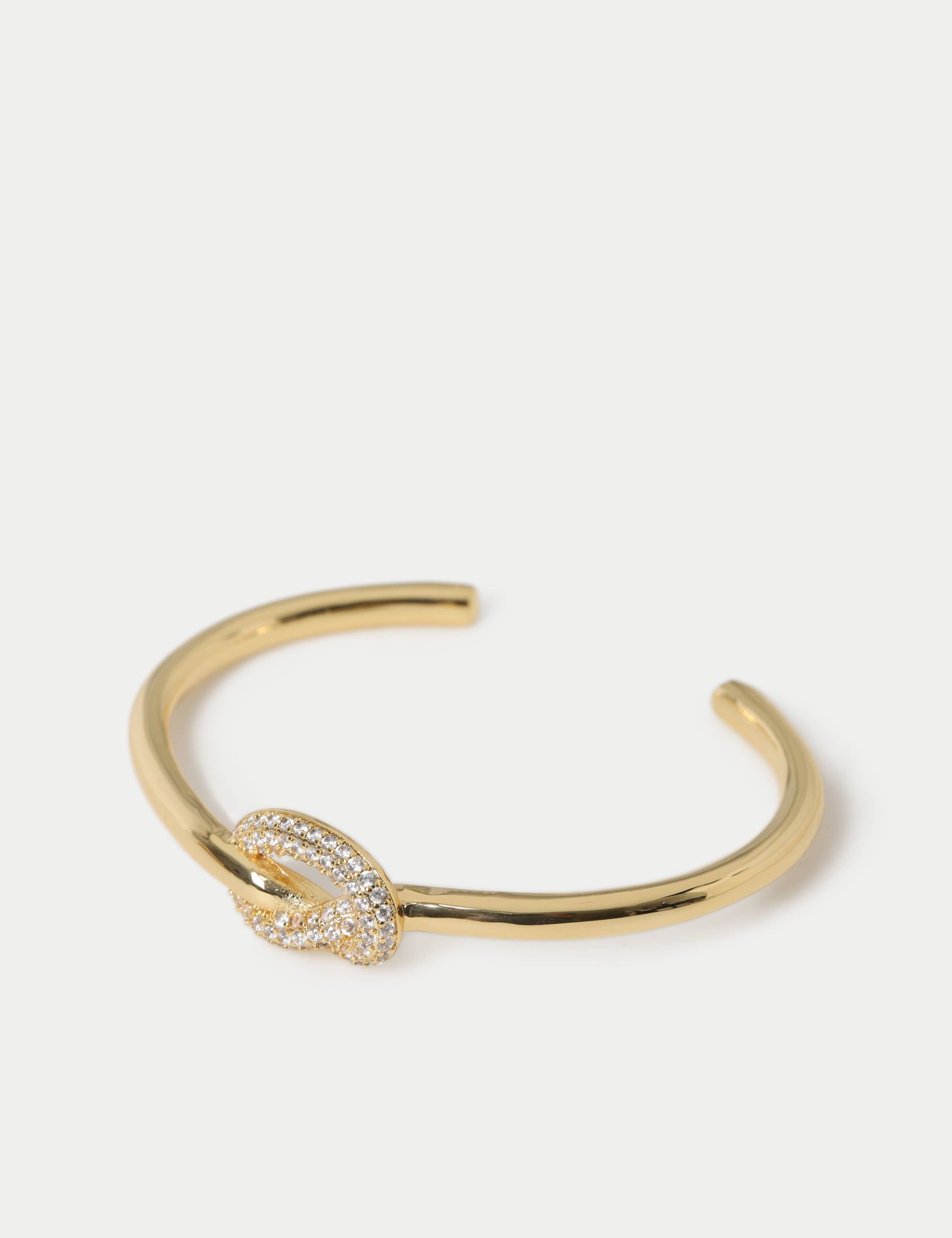 Autograph Knot Embellished Bangle 2 of 2