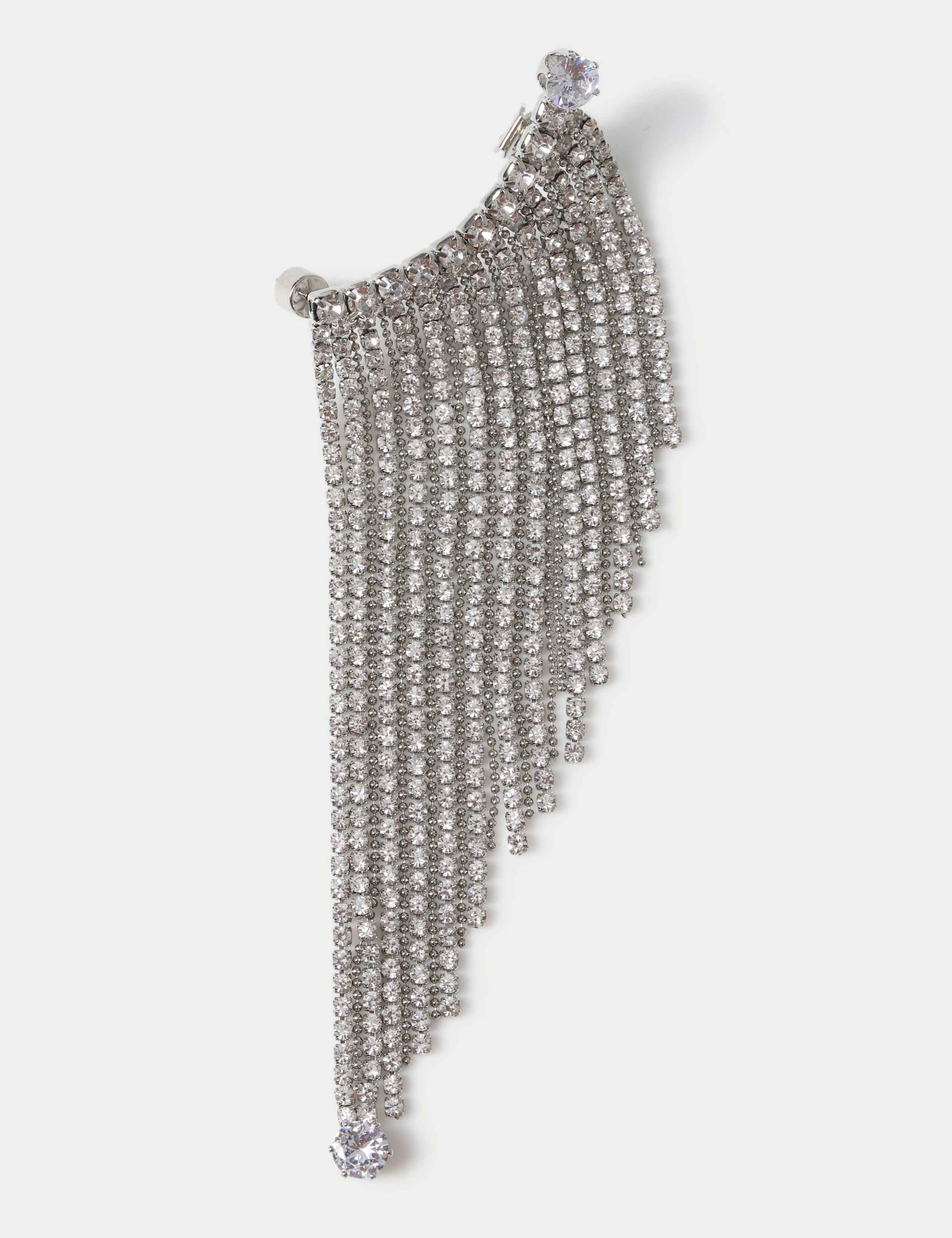 Pave Fringe Ear Cuff 1 of 3