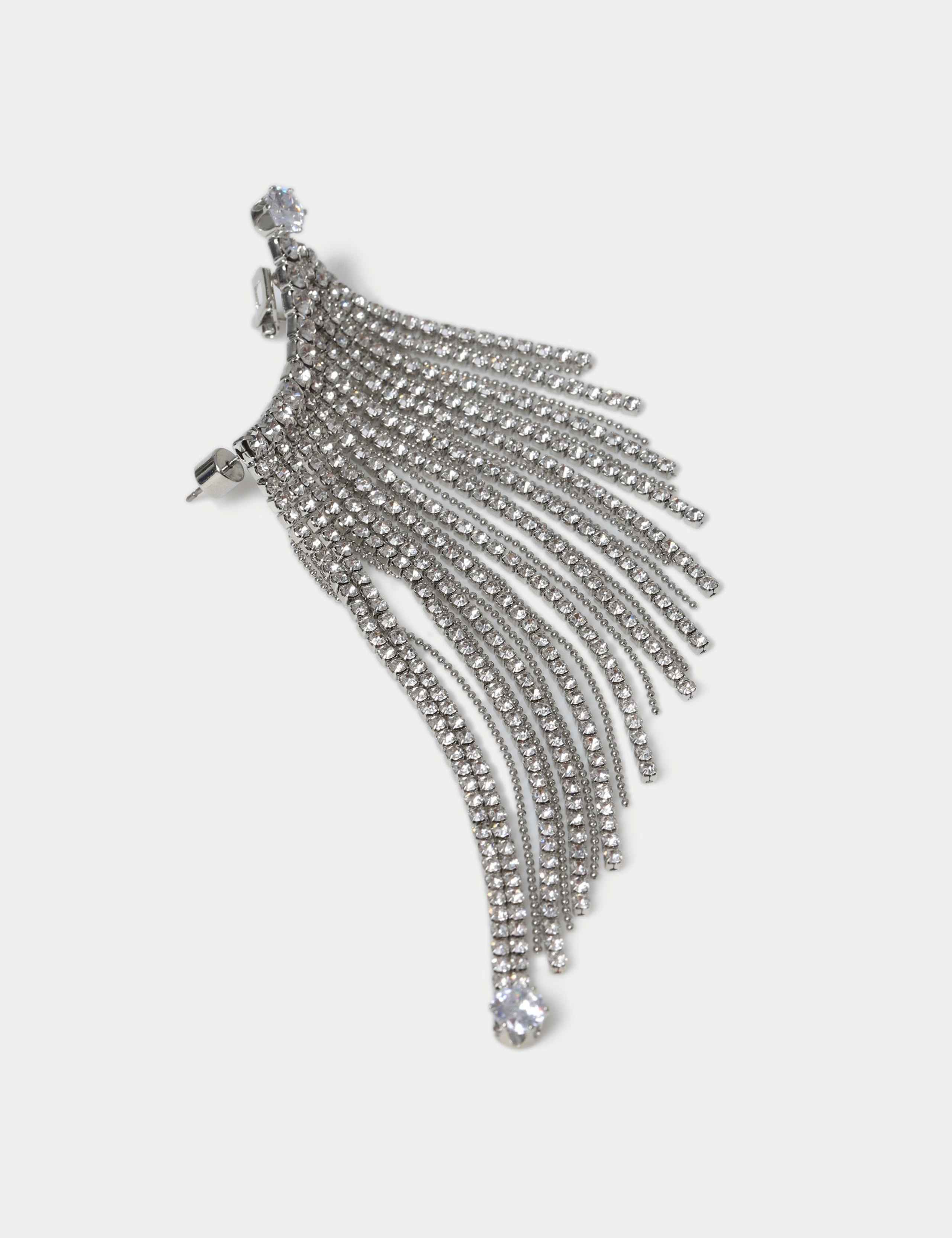 Pave Fringe Ear Cuff 3 of 3