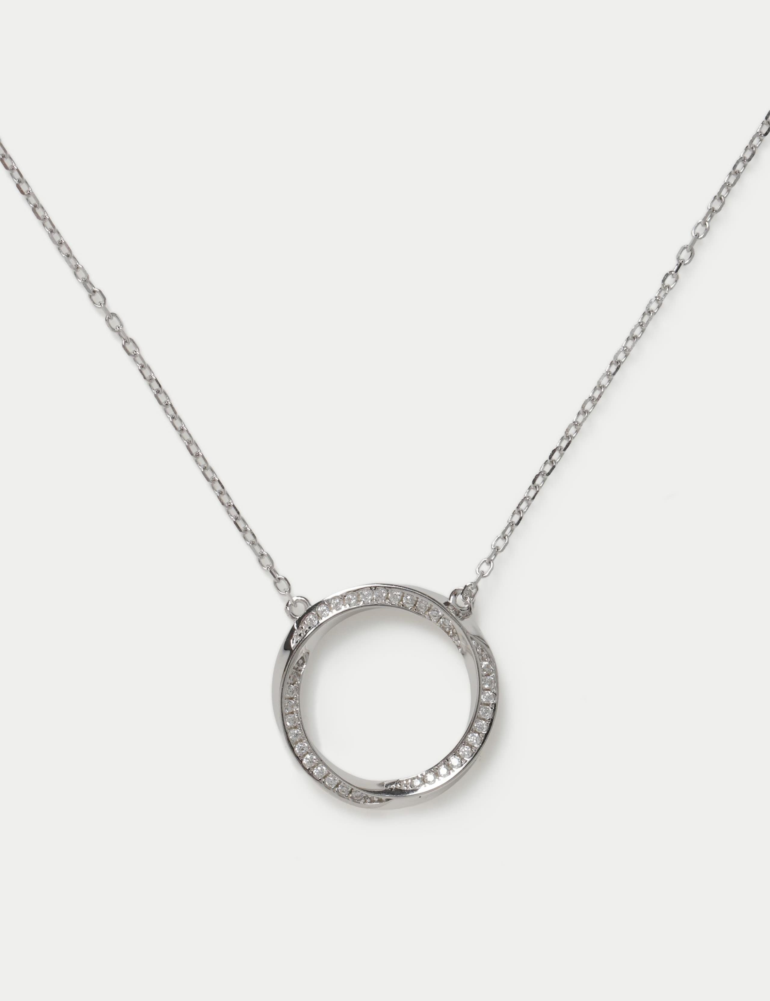 Sterling Silver Earring Necklace Set 4 of 4