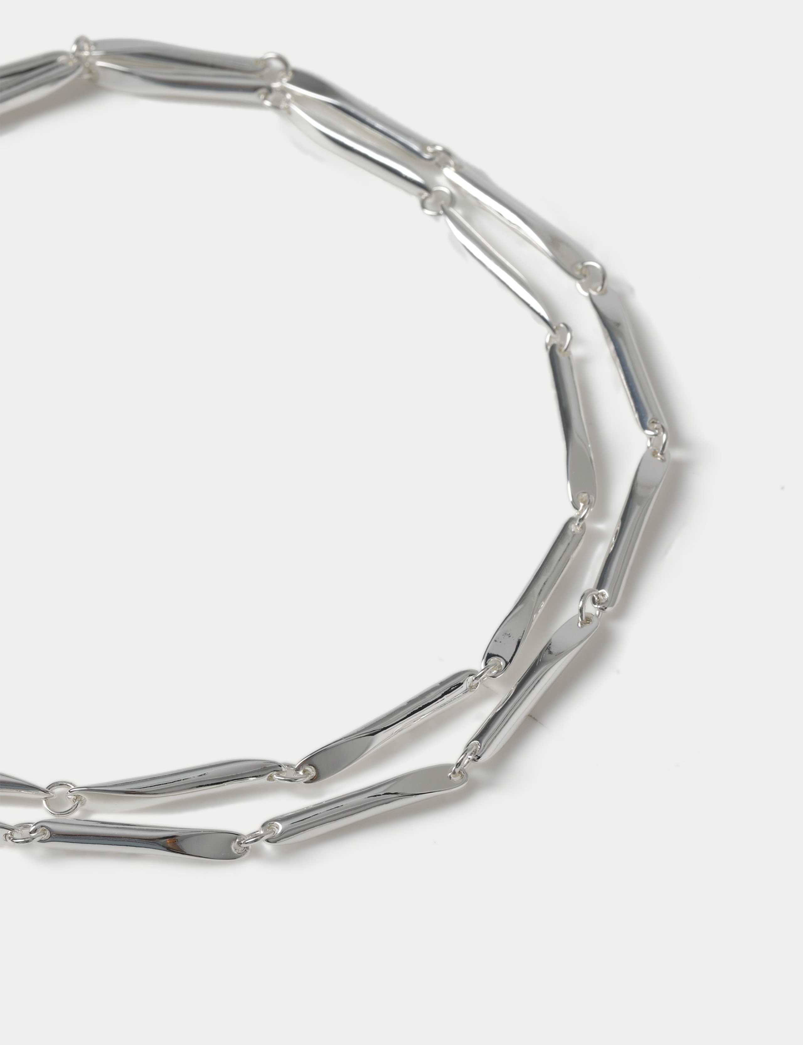 Diamond Chain Multirow Necklace 1 of 2