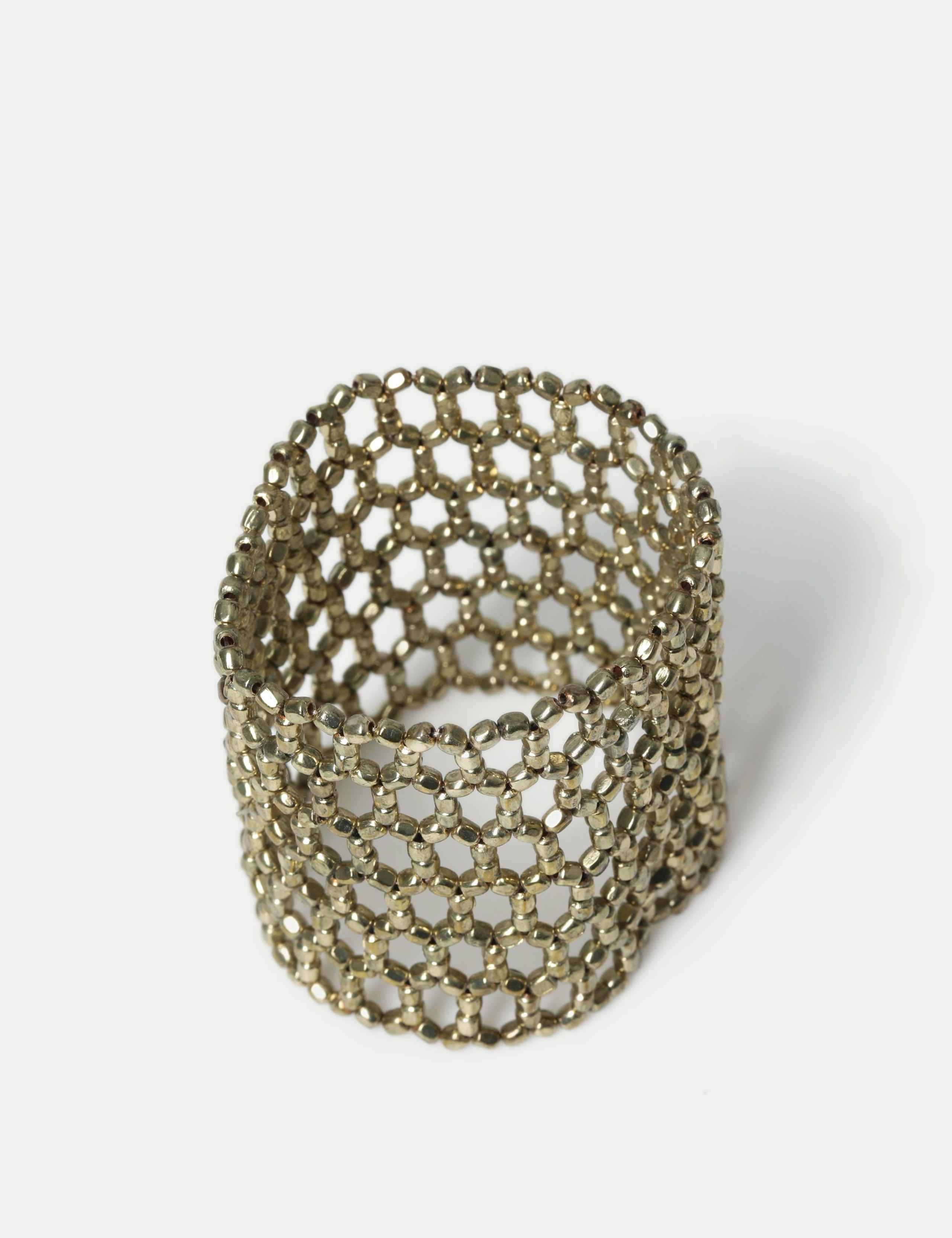 Faceted Bead Stretch Bracelet 2 of 2