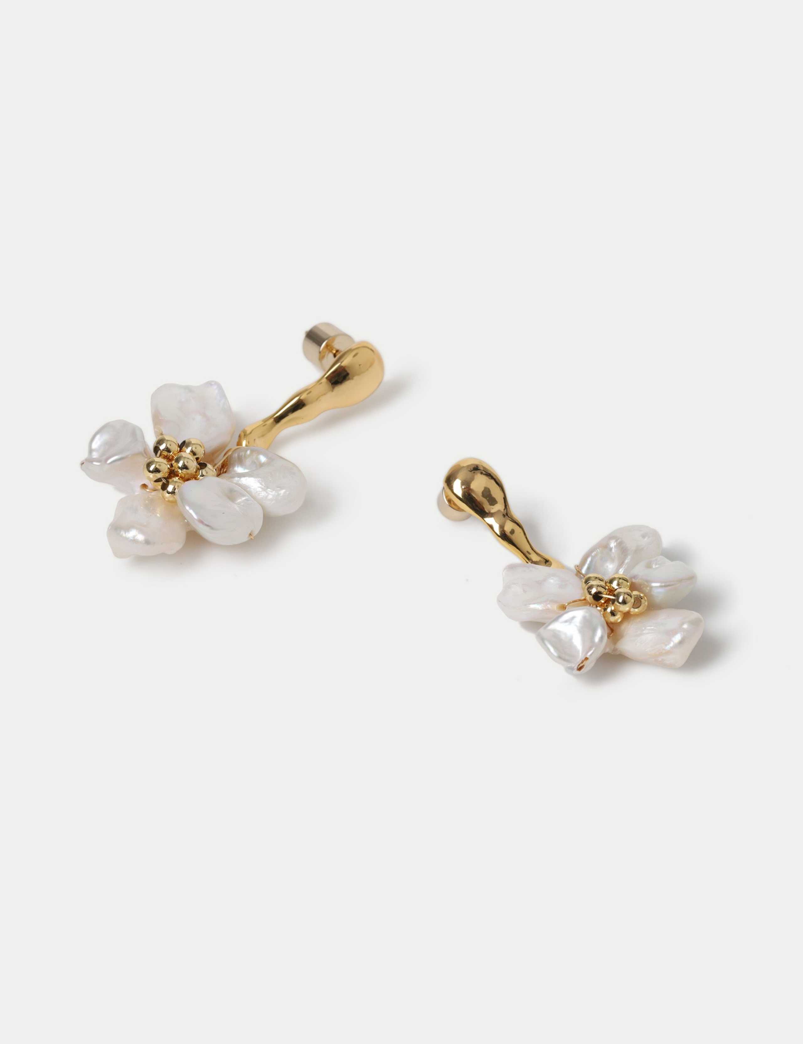 Flower Drop Earrings 2 of 2