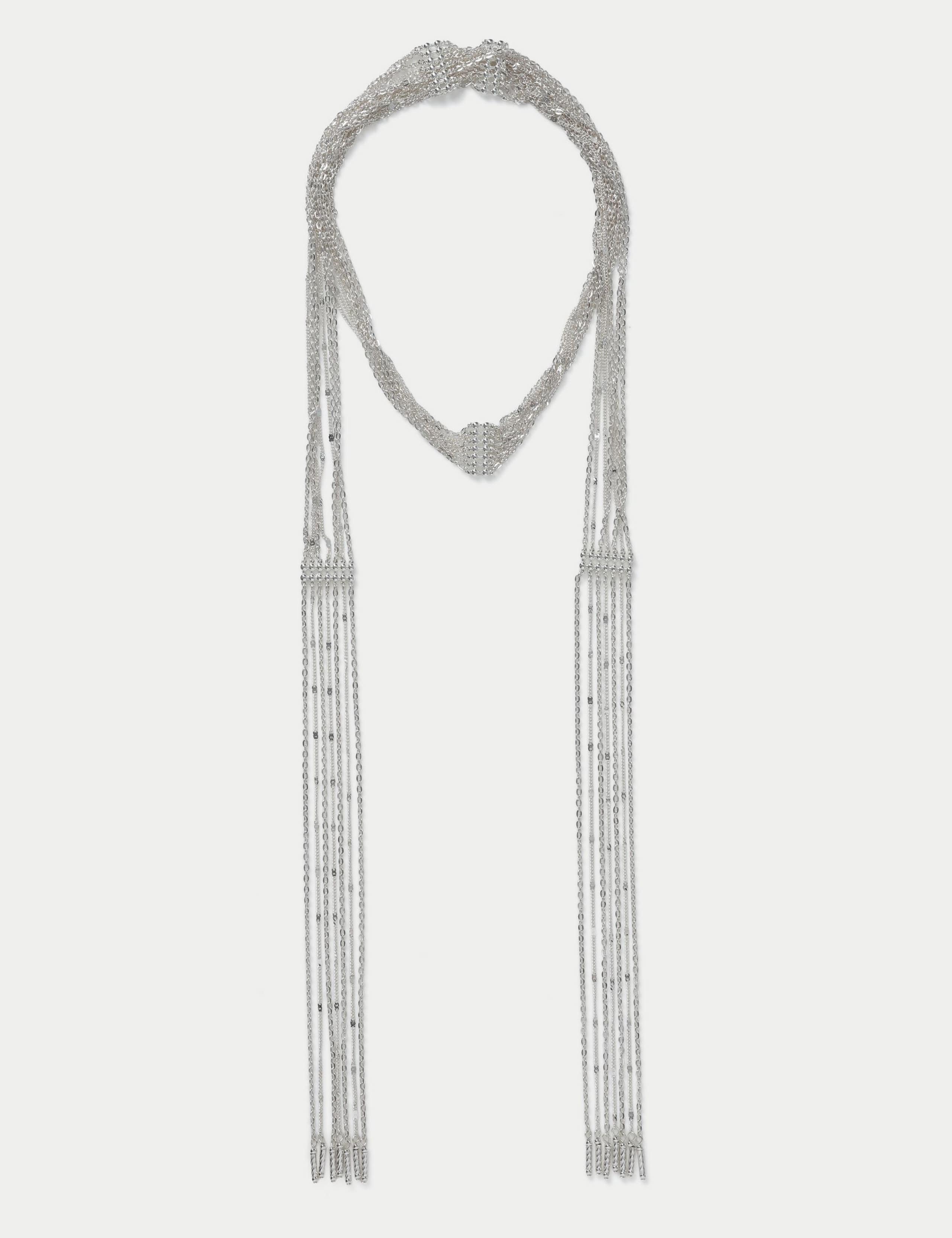 Multi Row Chain Scarf 1 of 2