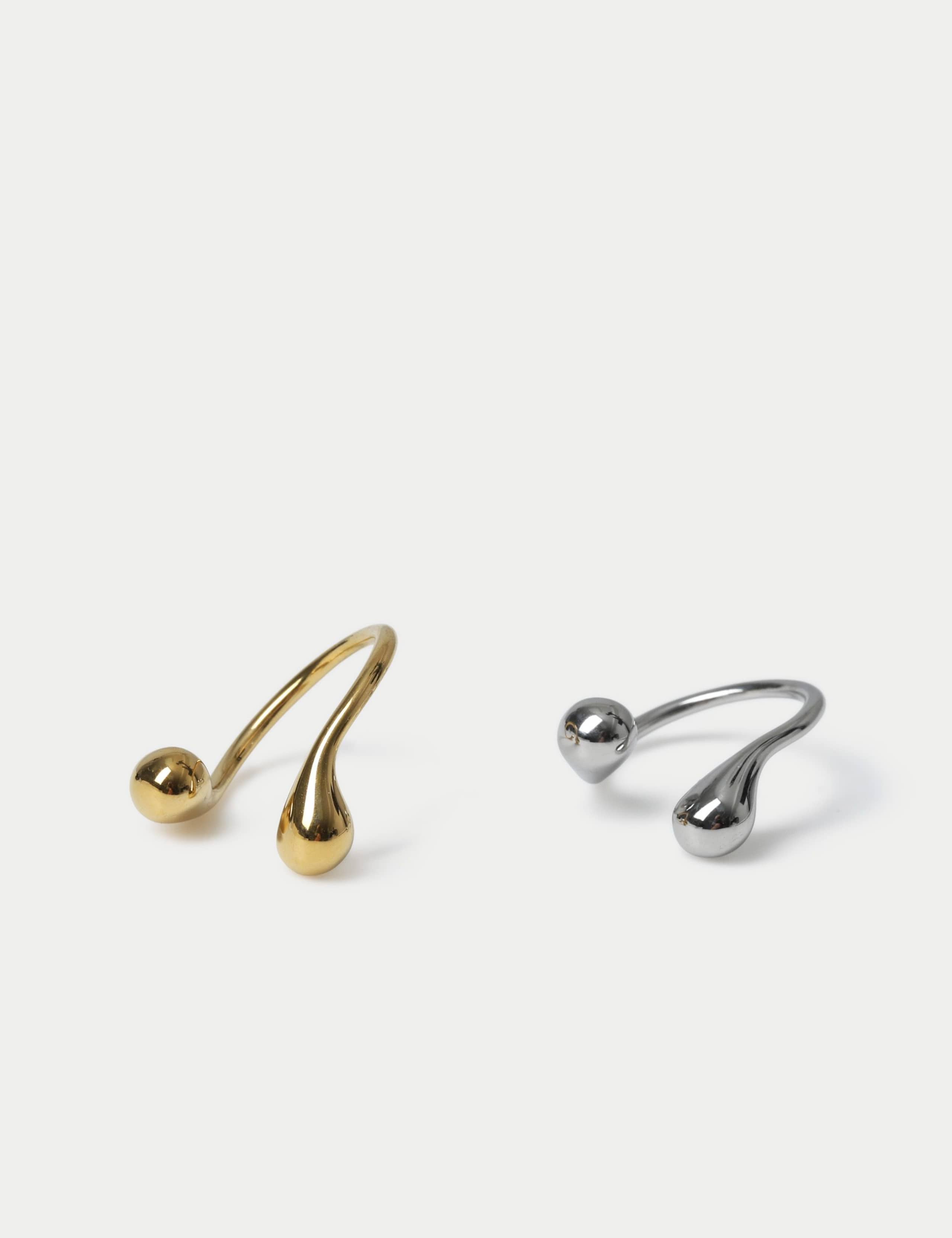 2 Pack Open Sphere Rings 2 of 3