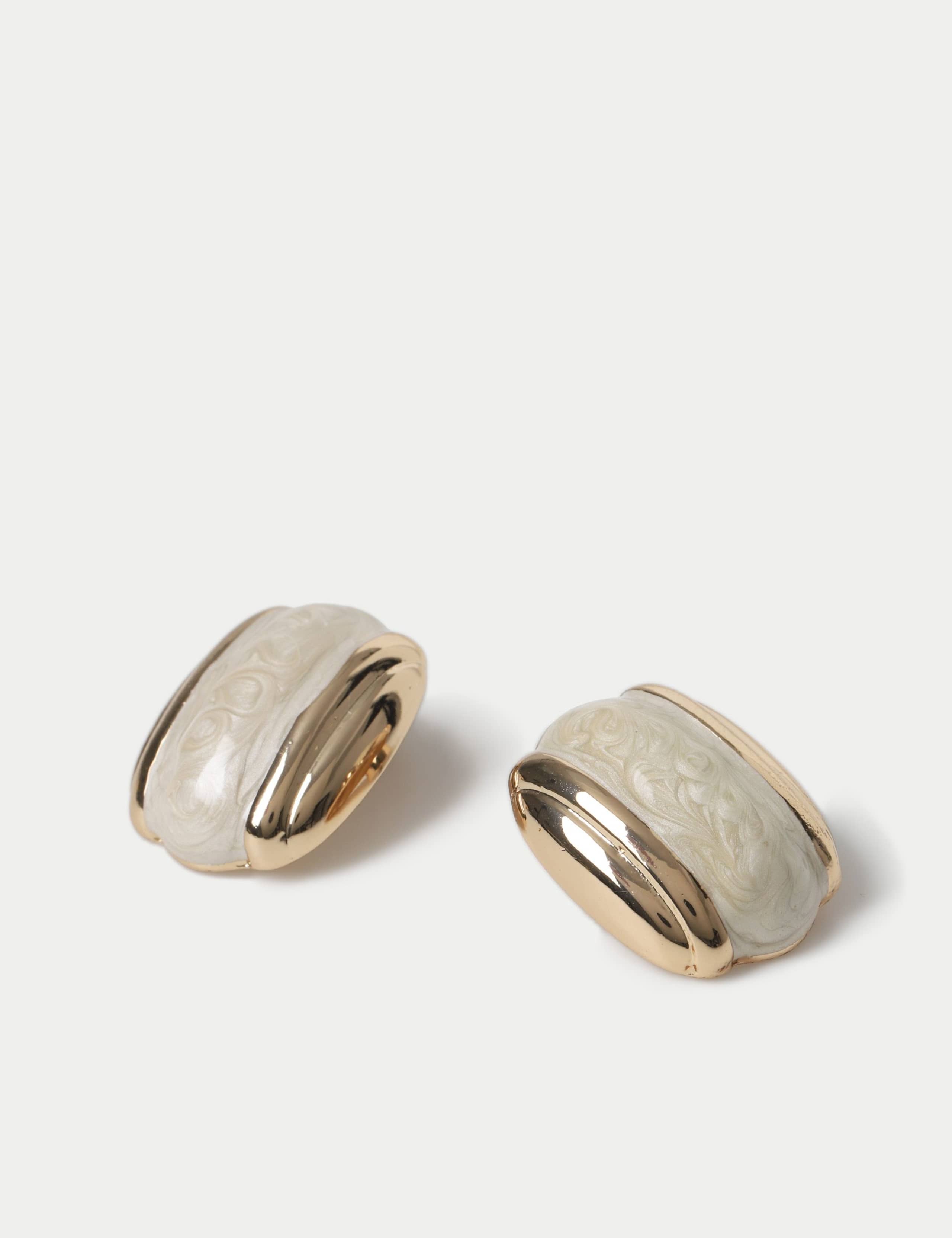 Enamel Stud Earrings 2 of 2