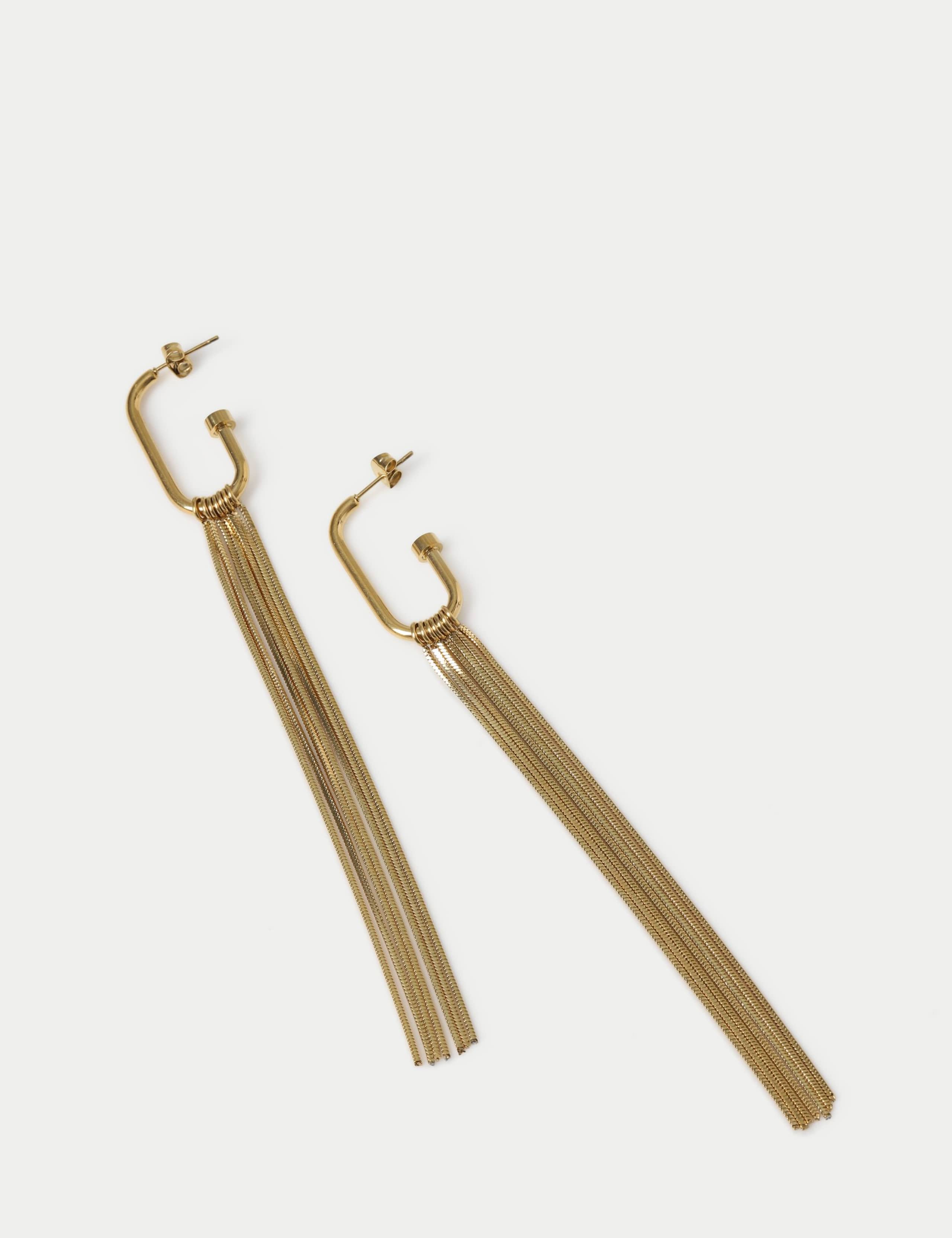 Fringe Hoop Earrings 2 of 2