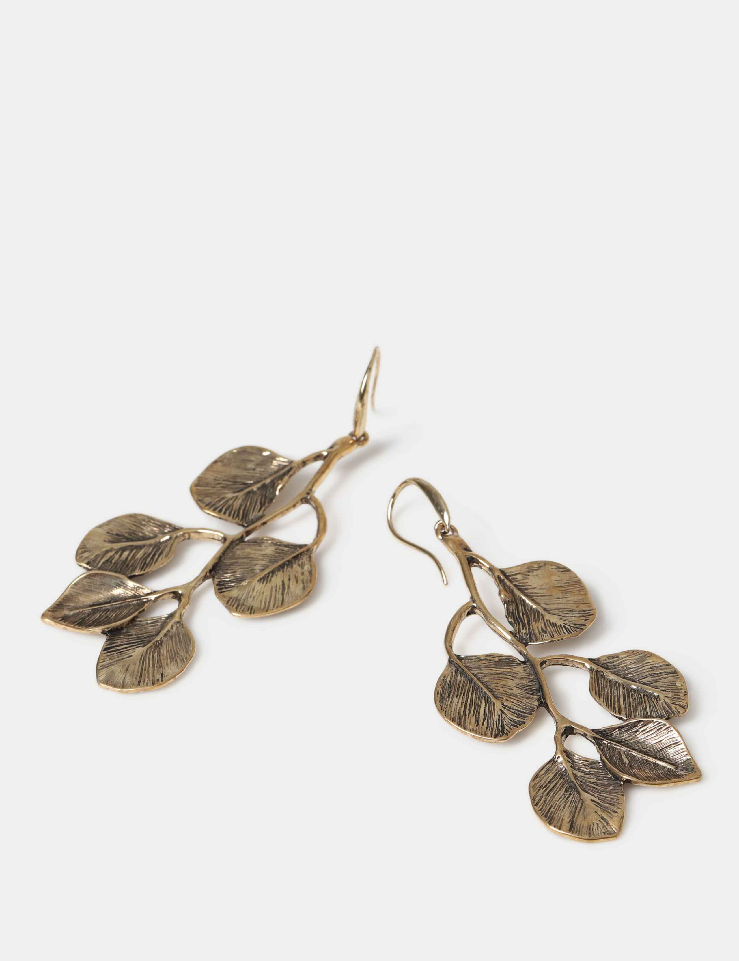 Leaf Drop Earrings 2 of 2