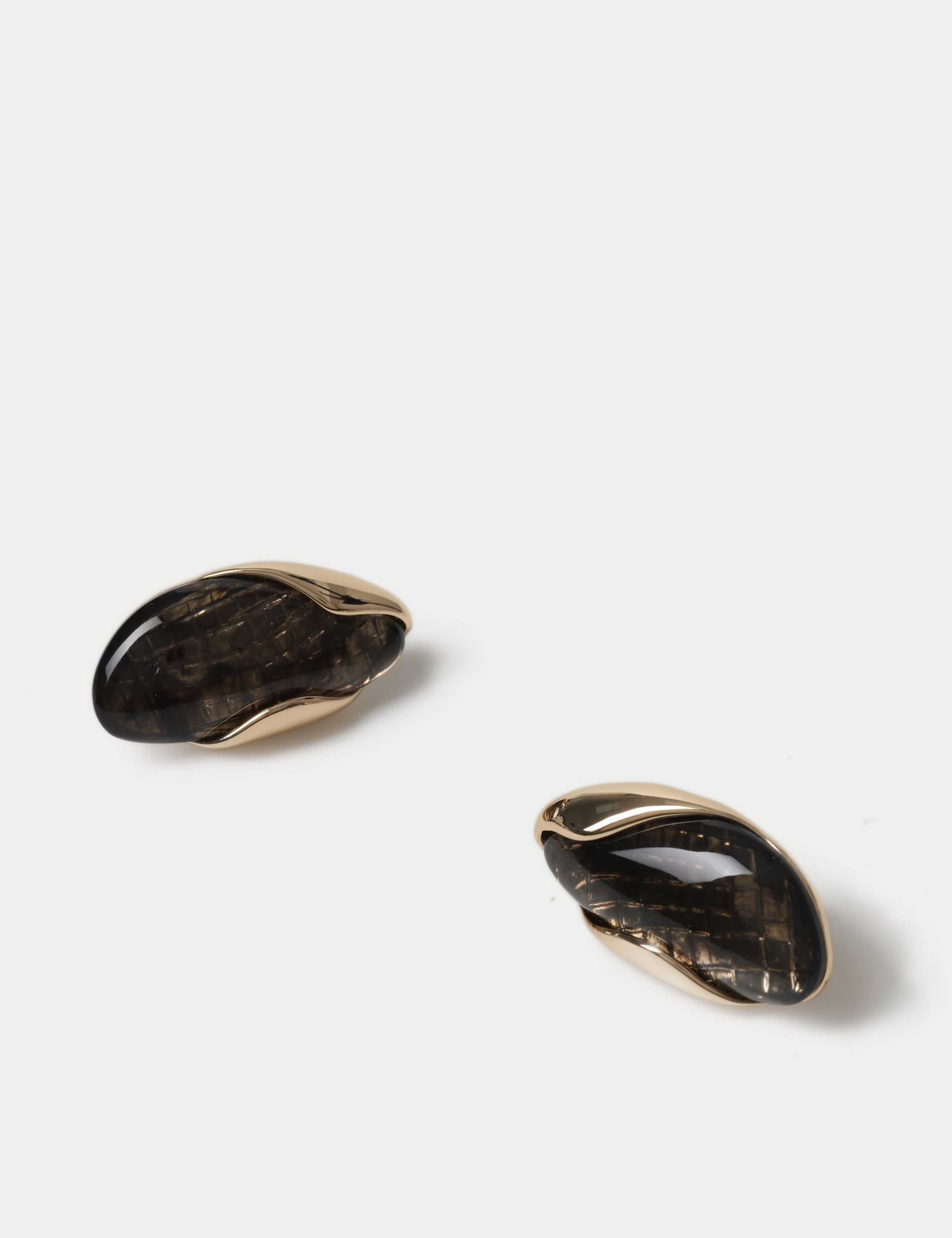 Molten Resin Stud Earrings 2 of 2