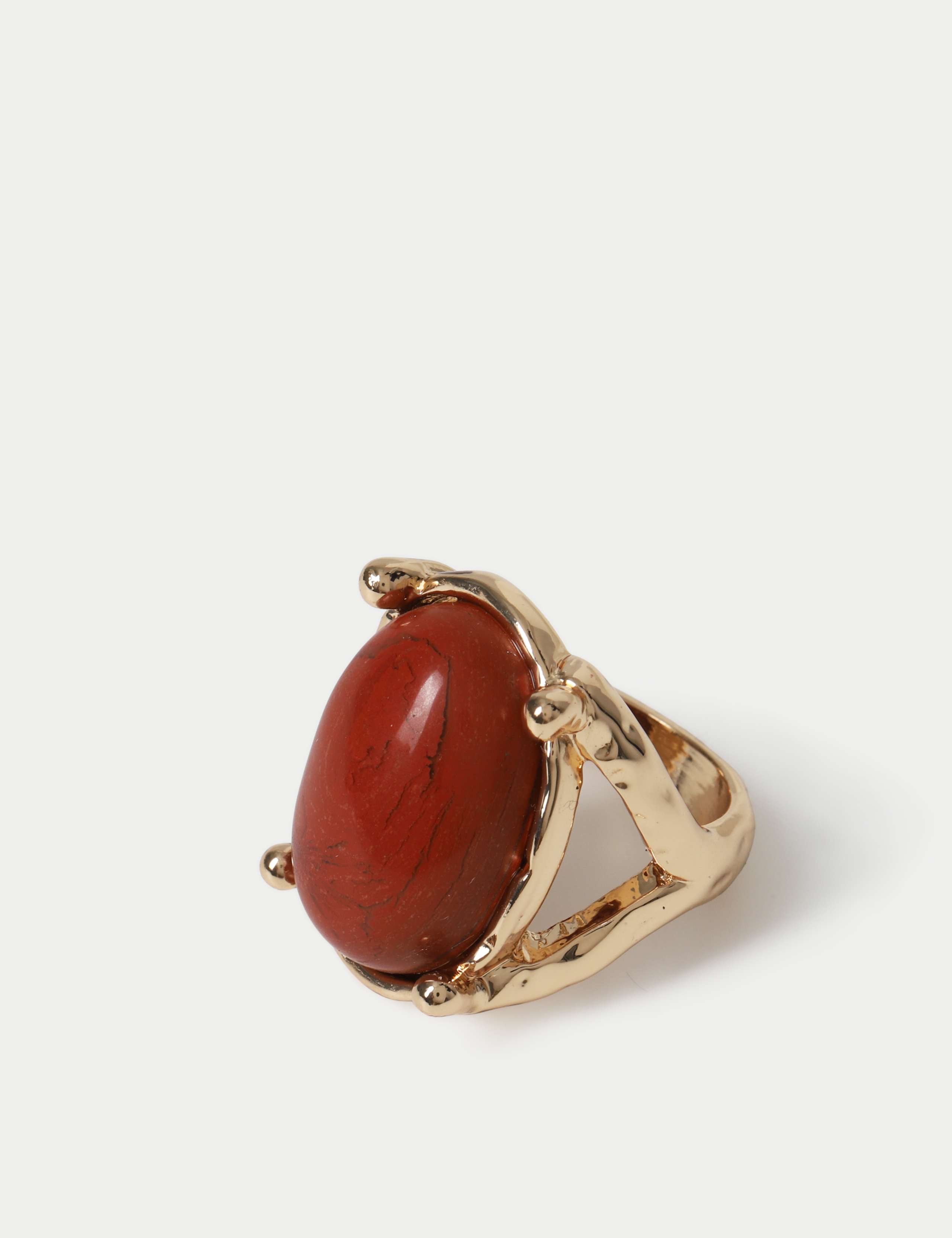 Natural Stone Statement Ring 2 of 2