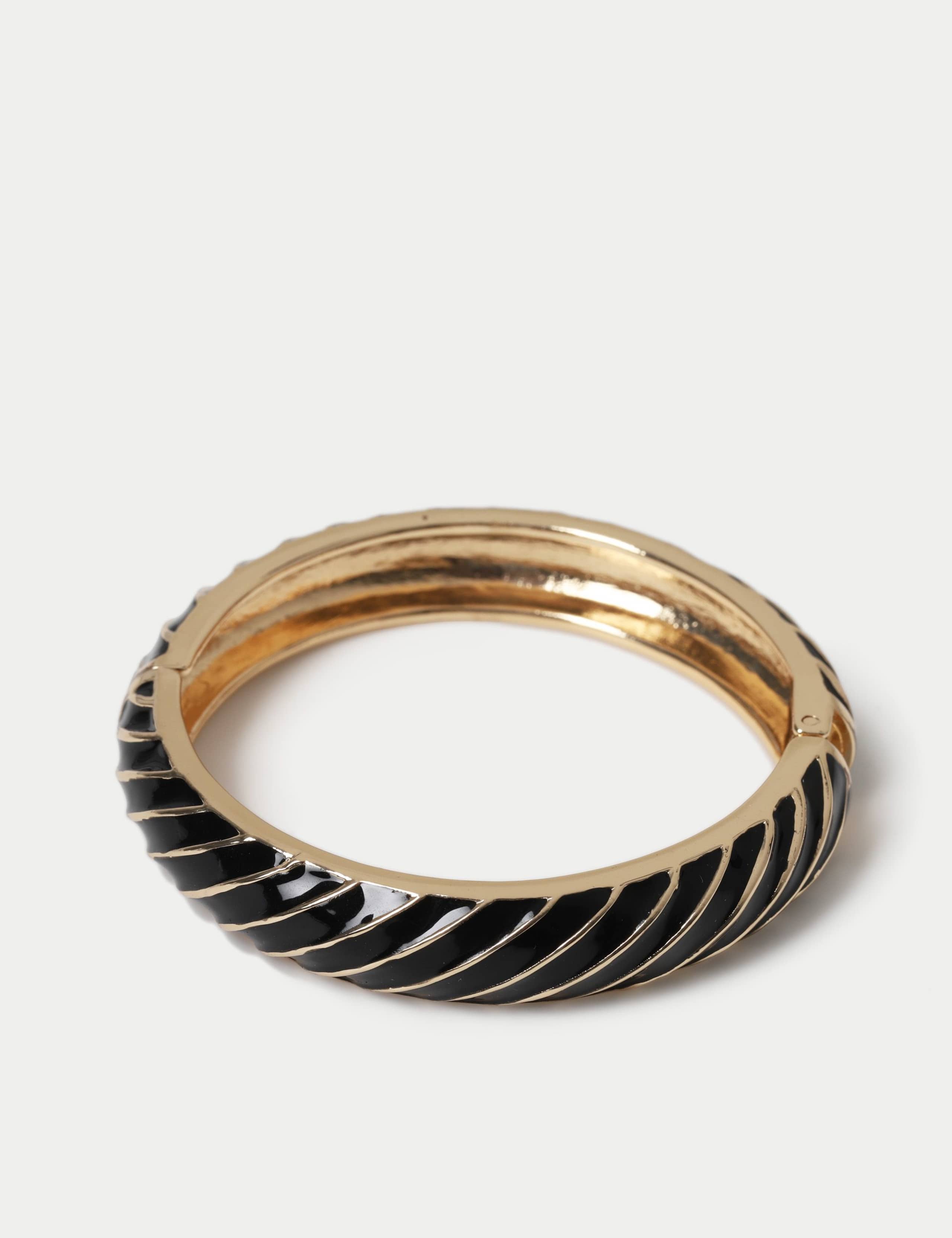 Enamel Stripe Bangle 2 of 2