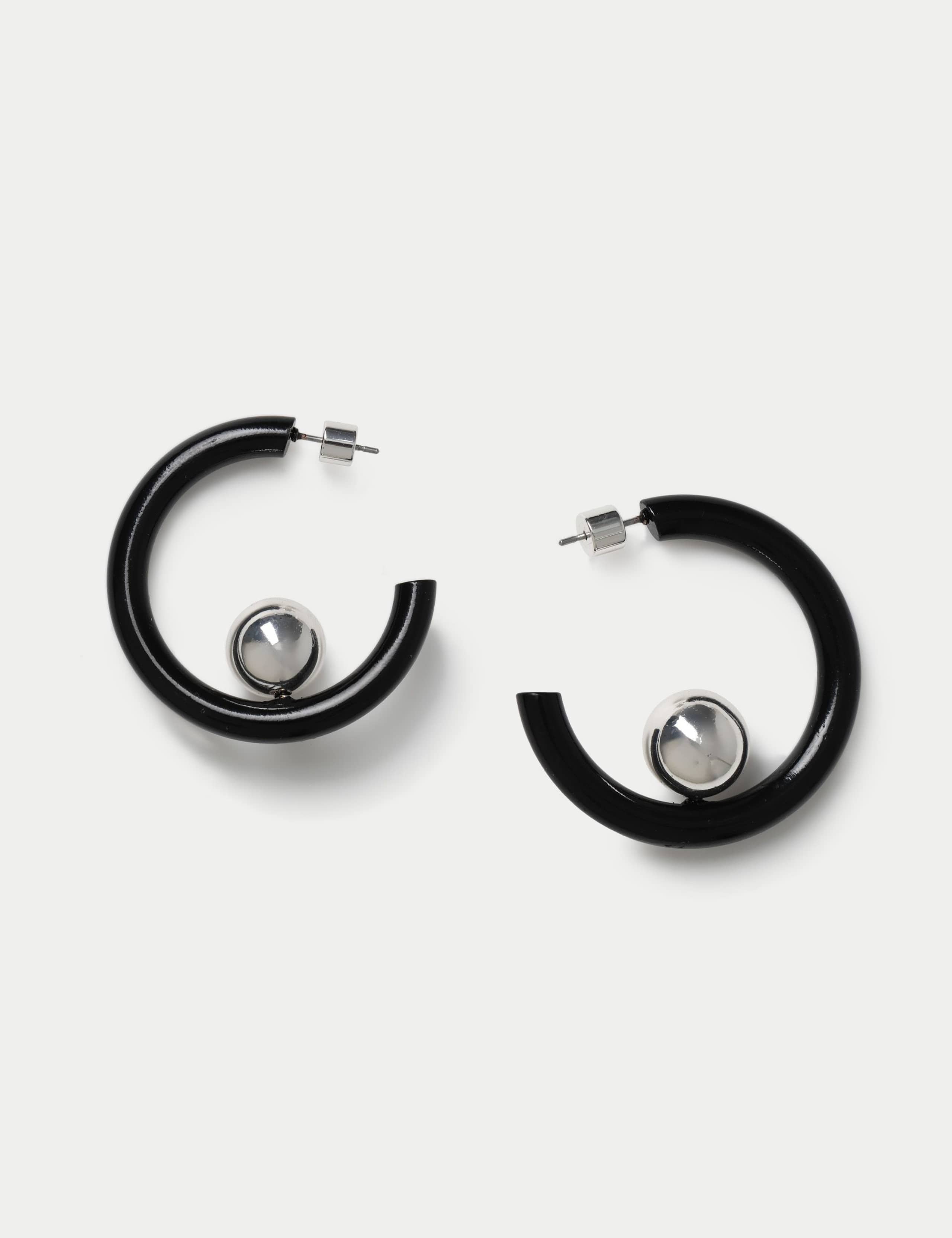 Sphere Hoop Earrings 2 of 2
