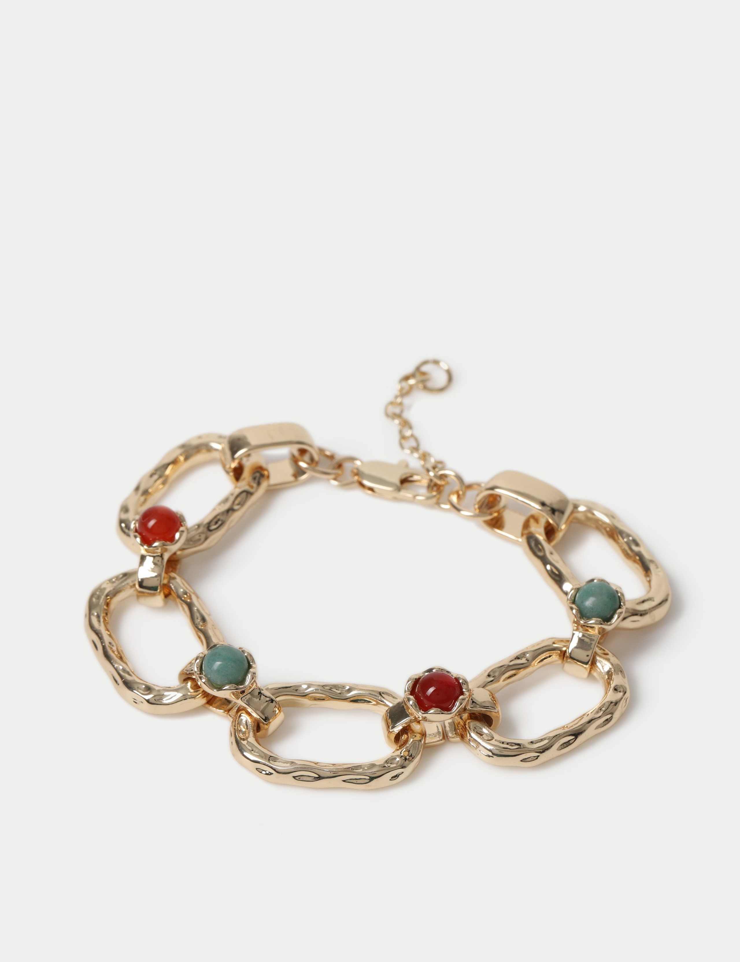 Natural Stone Chunky Link Bracelet 2 of 2