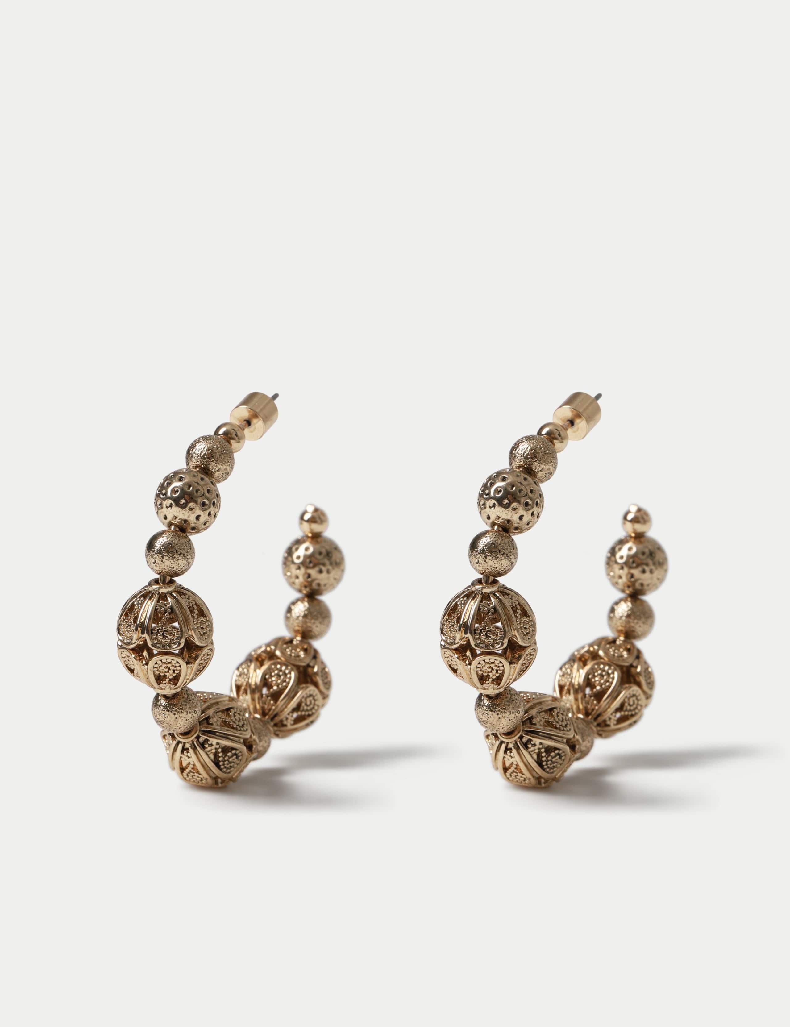 Filigree Hoop Earrings 1 of 2