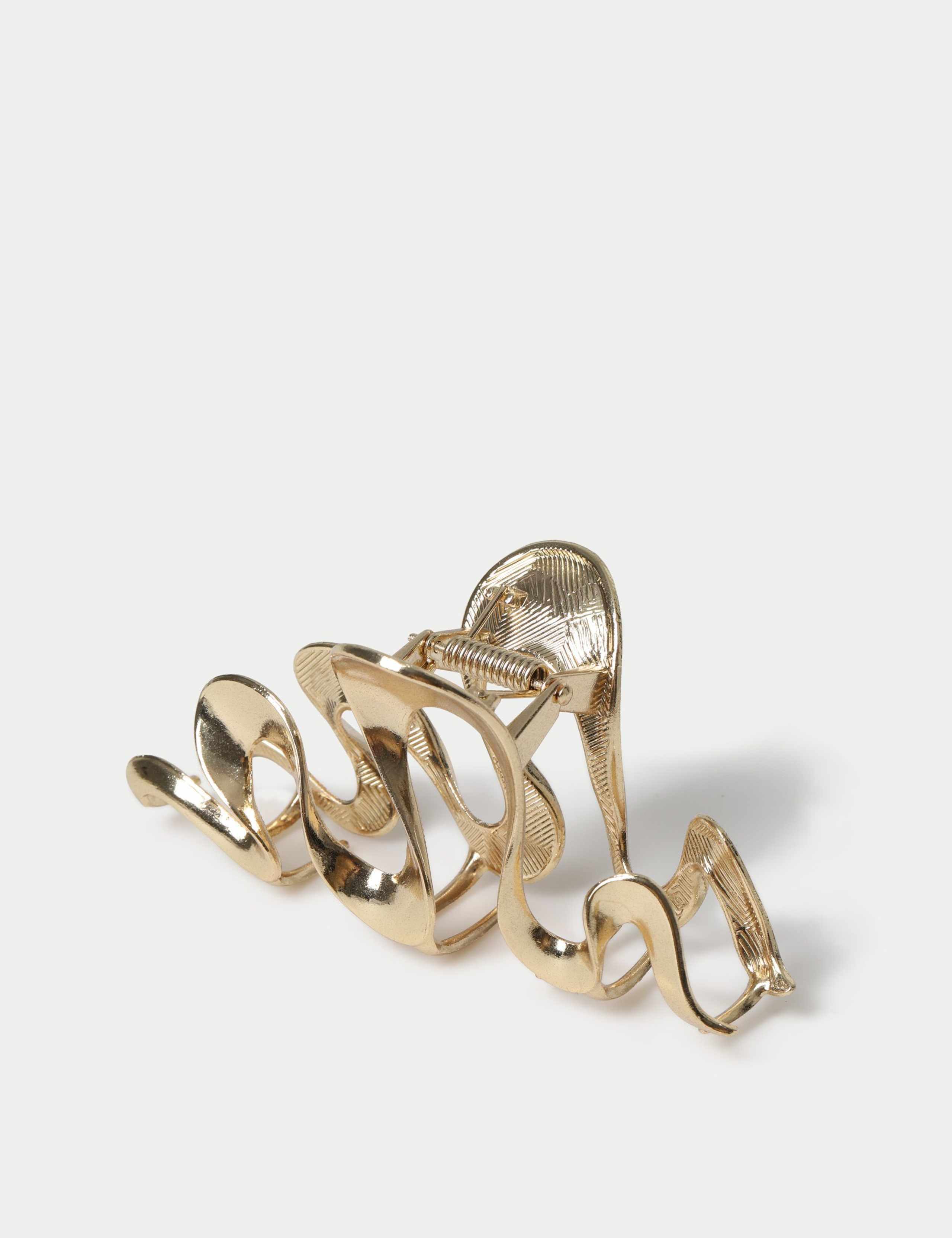 Gold Metal Wiggle Claw 2 of 2