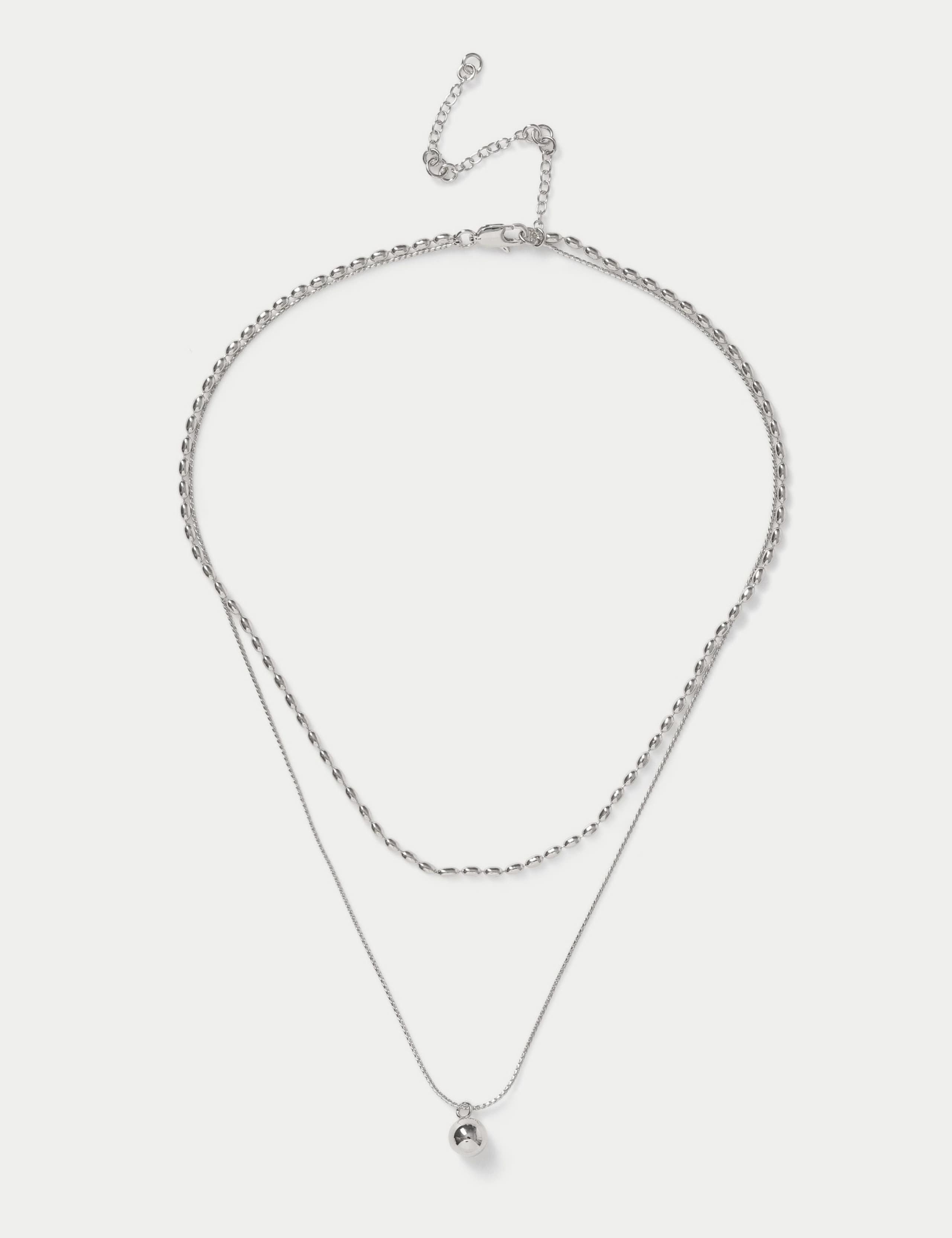 Sphere Multi Row Necklace 1 of 2