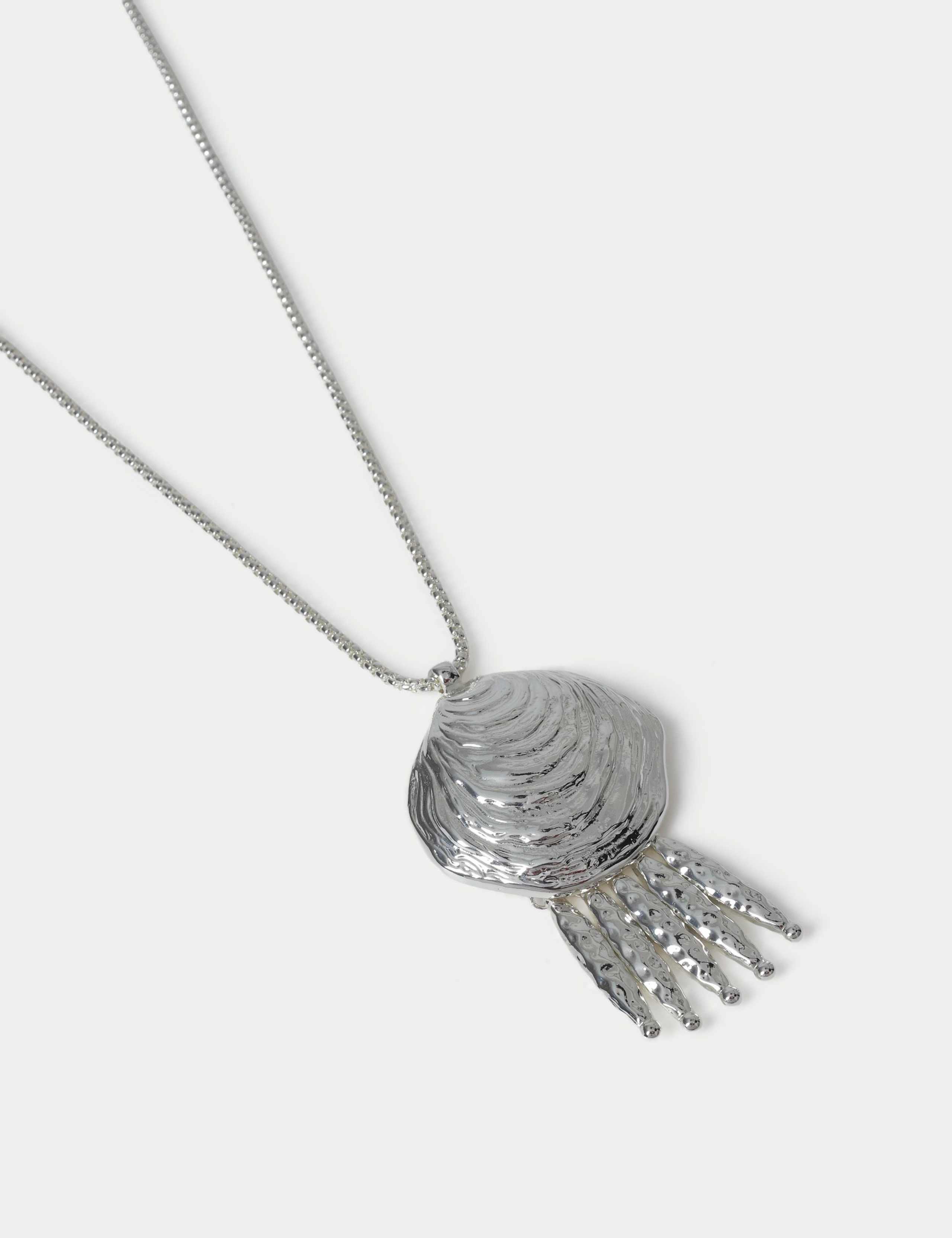 Shell Drop Long Pendant 2 of 2