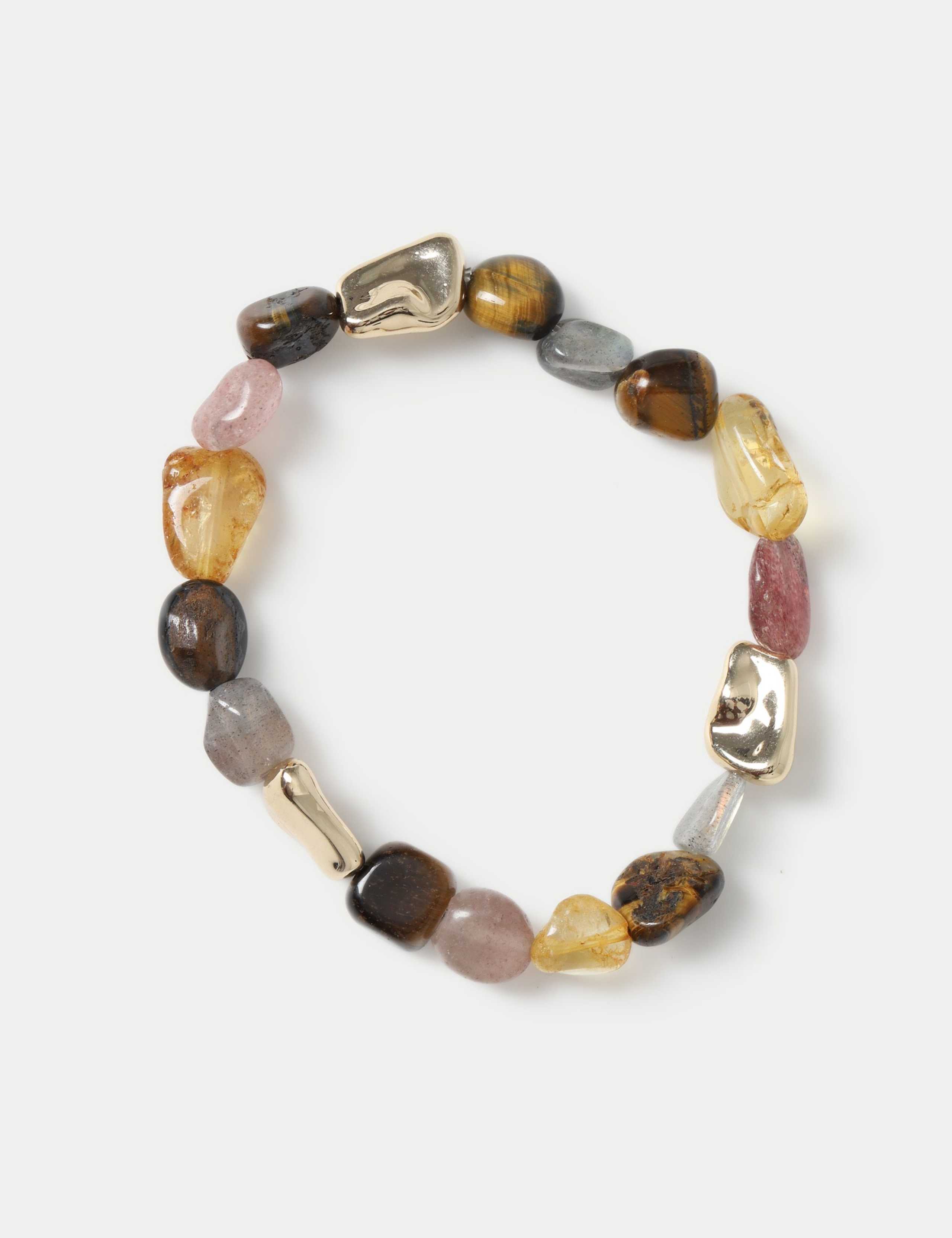 Glass Natural Stone Bracelet 2 of 2