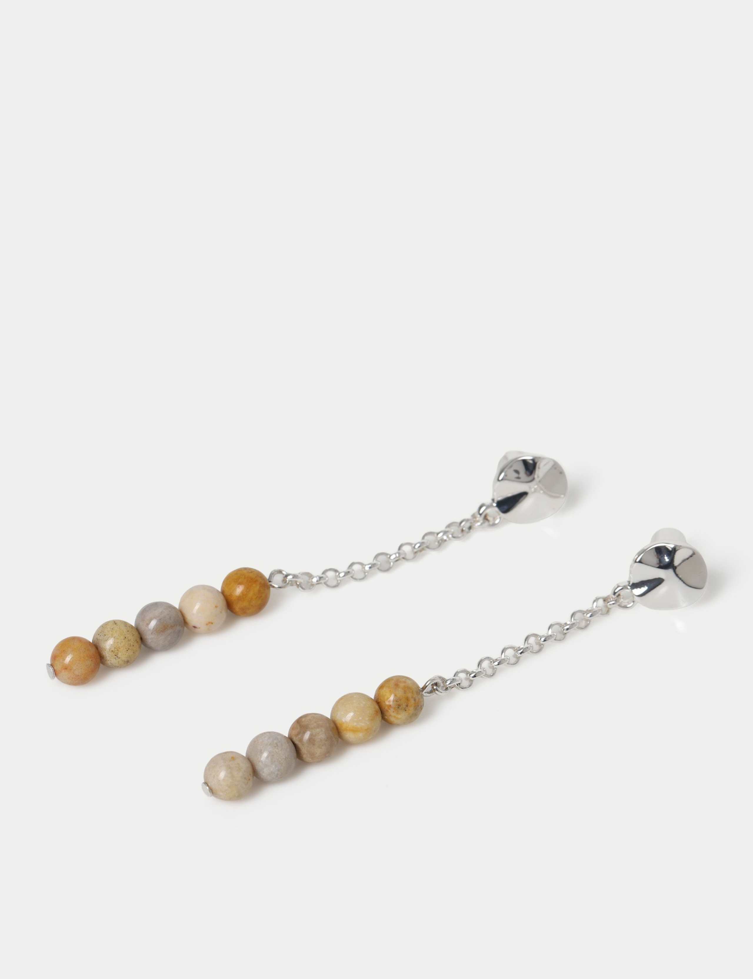 Natural Stone Drop Earrings 2 of 2