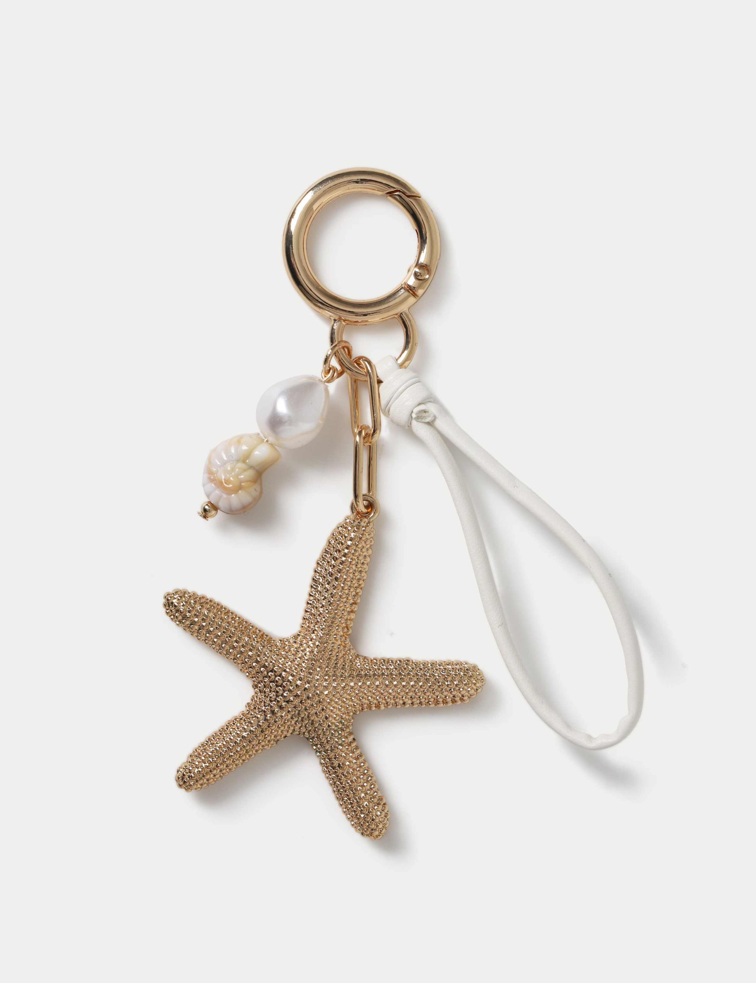 TP Starfish Charm Keyring 1 of 2