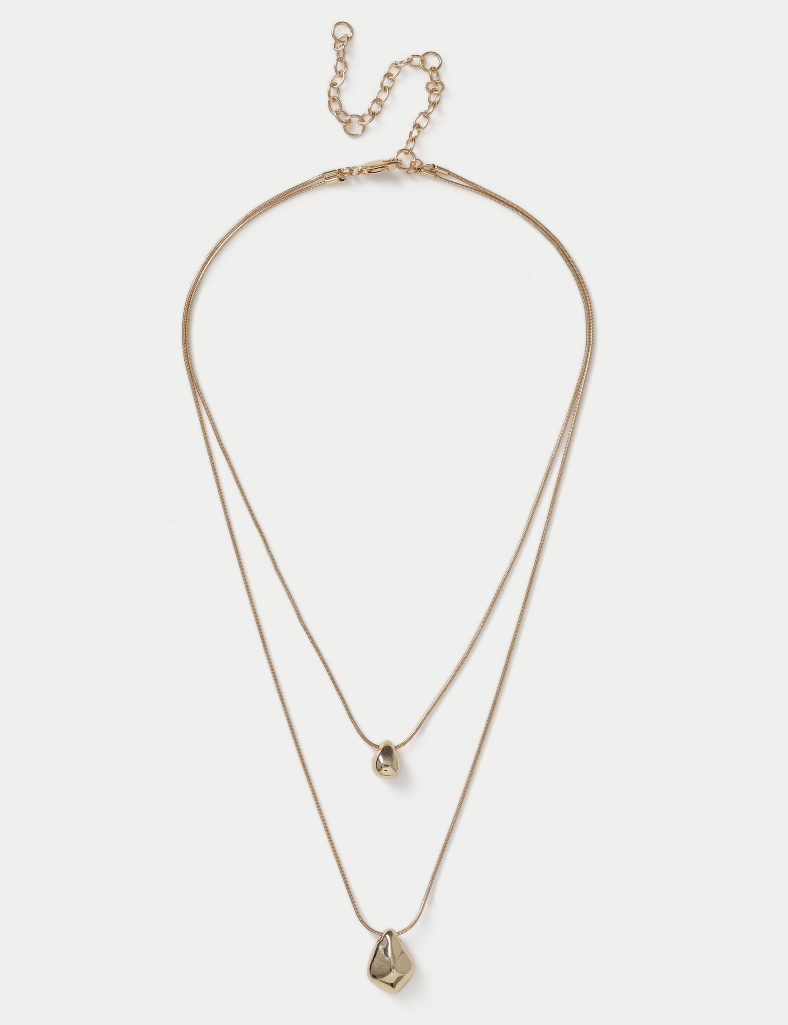 Nugget Multi Row Necklace 1 of 1