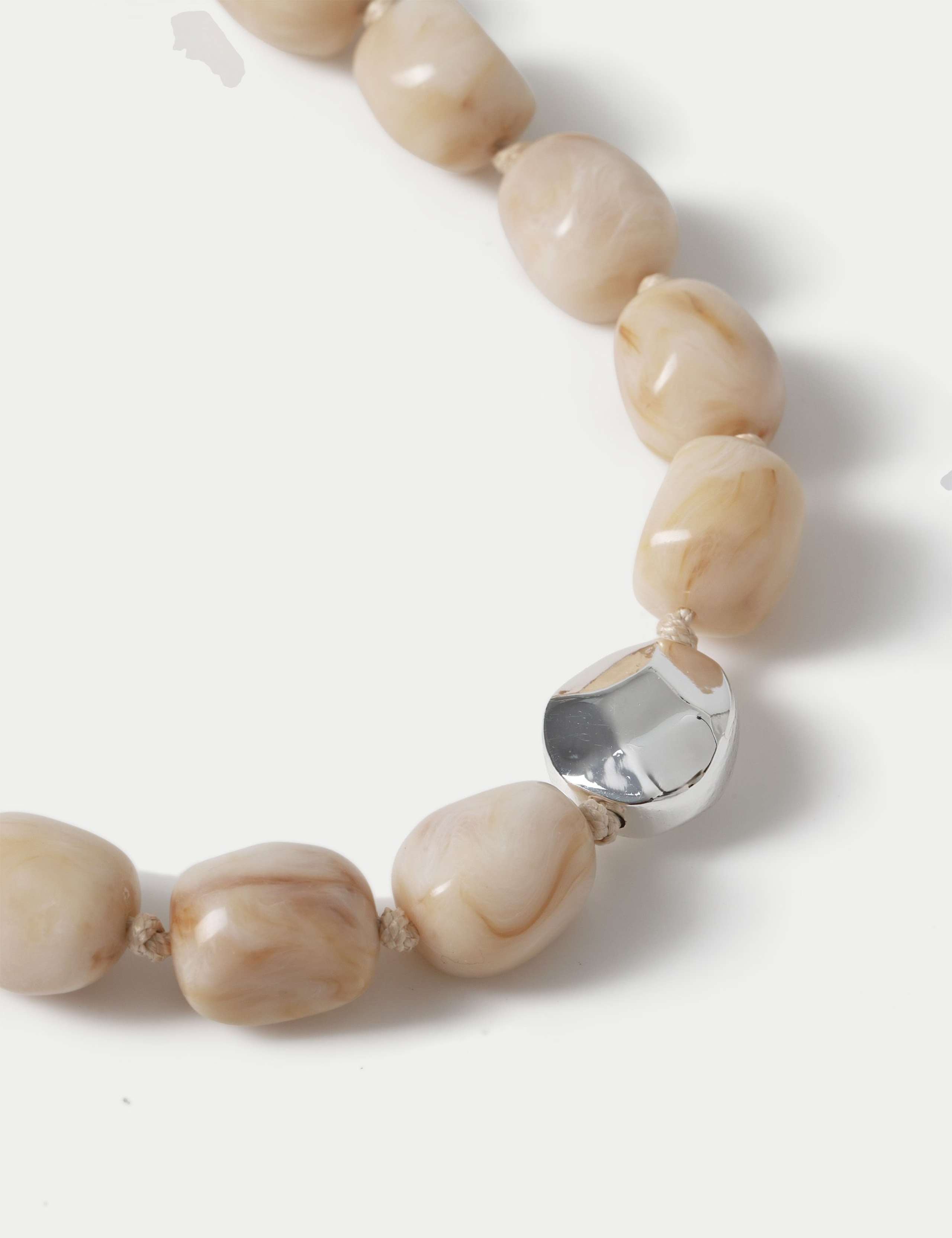 Resin Oval Nugget Necklace 2 of 2