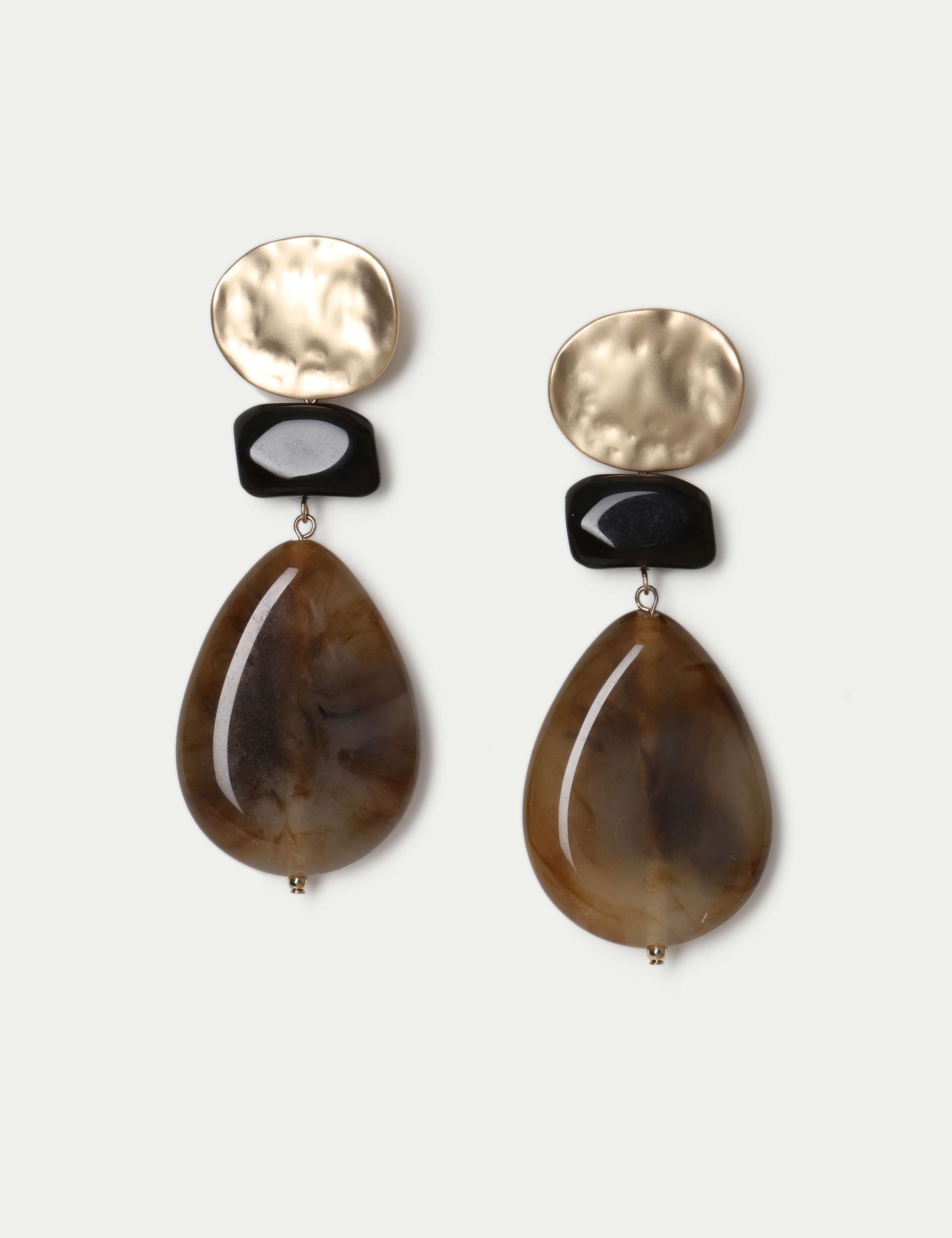 Triple Teardrop Earrings 1 of 2