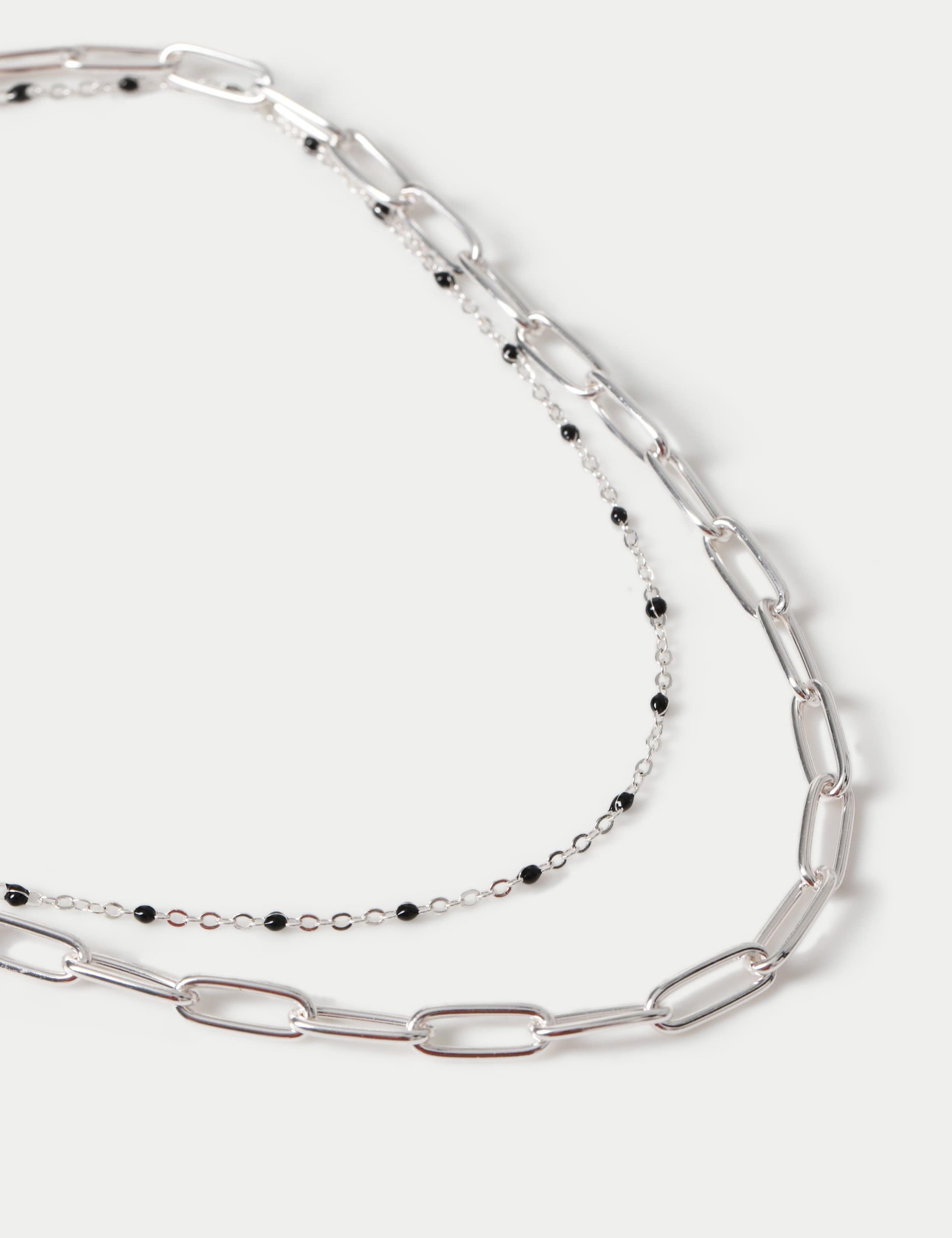 Link Multi Row Necklace 2 of 2