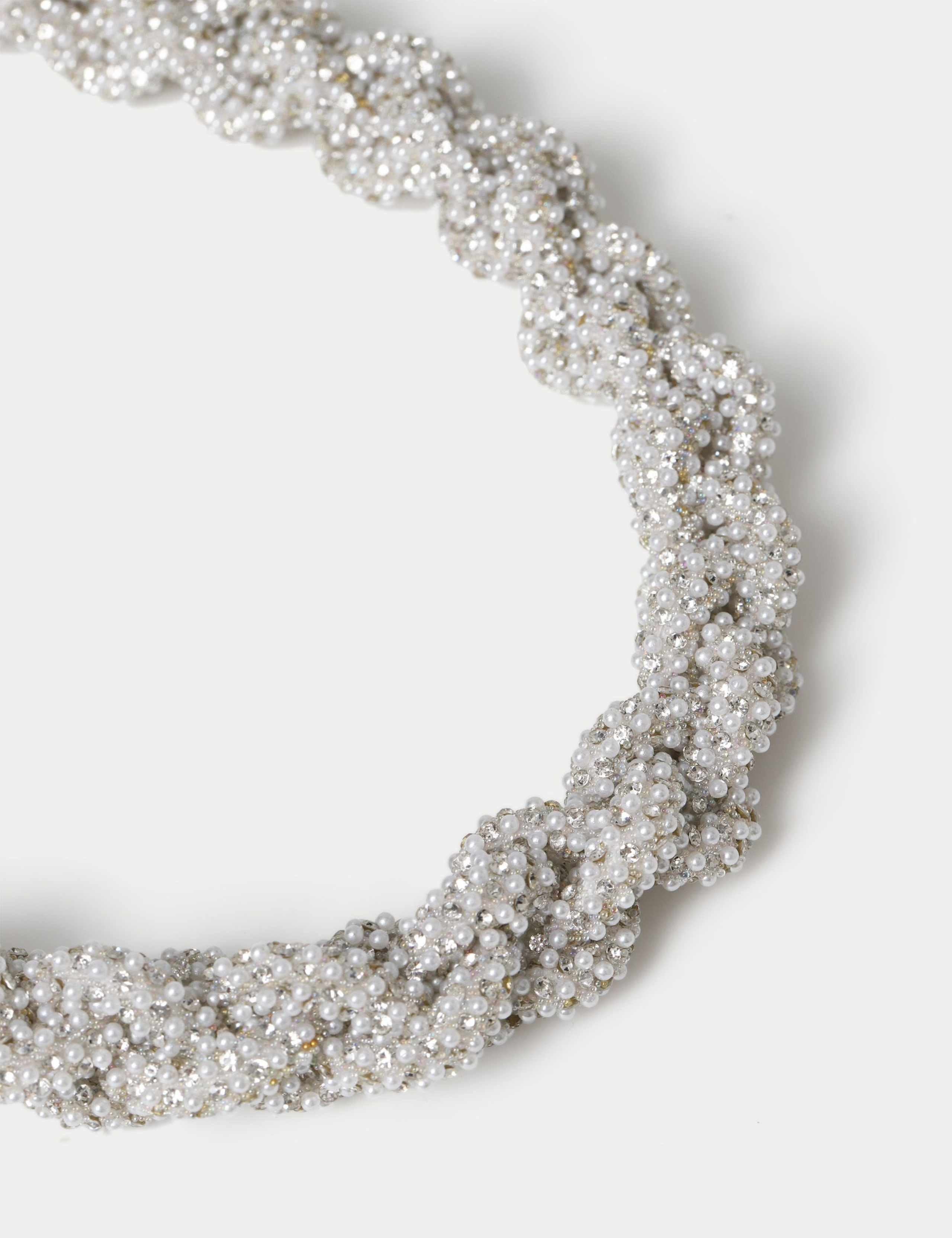 Multirow Tear Drop Chunky Chain Necklace 2 of 2