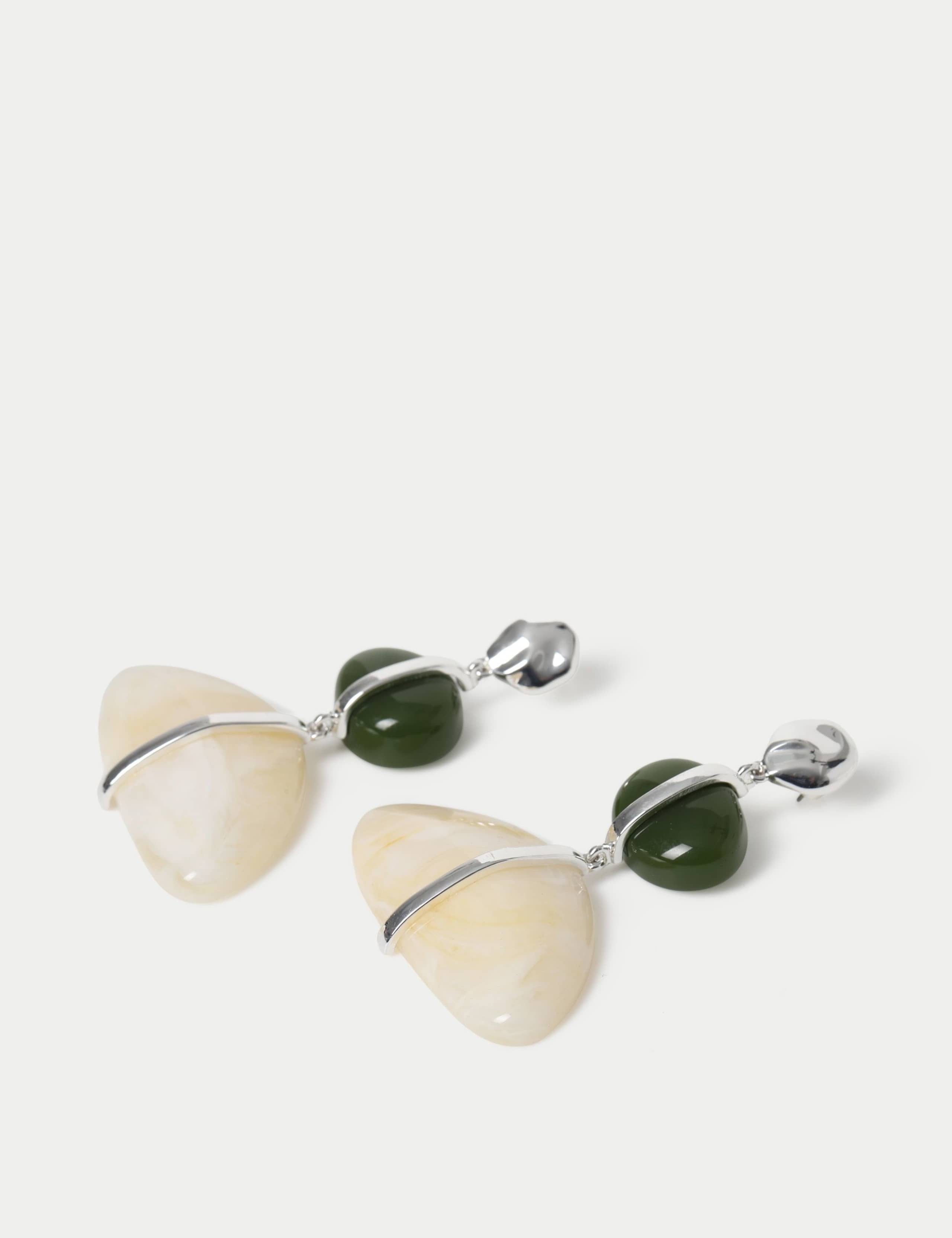 Resin Double Drop Earrings 2 of 2