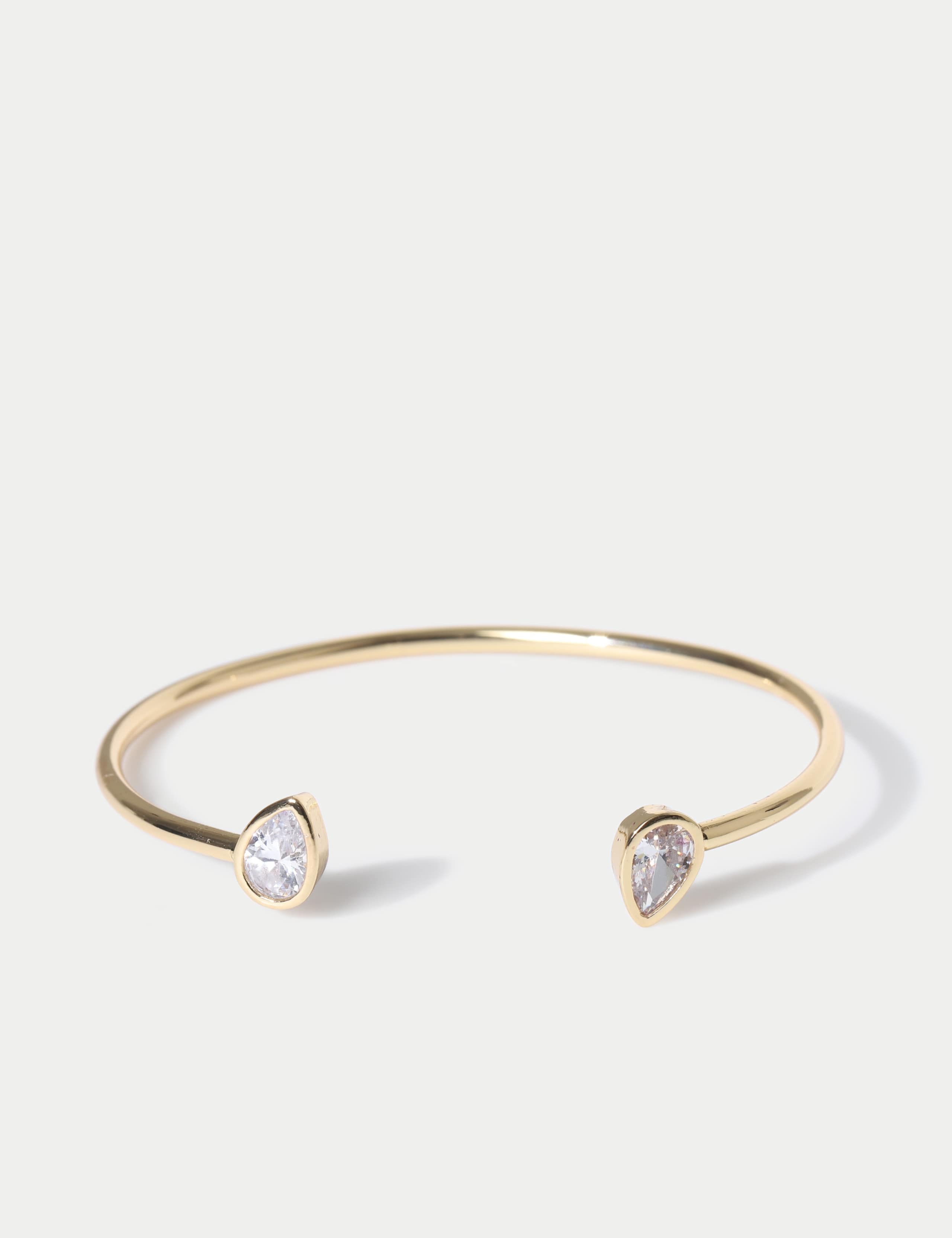14ct Gold Plated Pear End Bracelet 1 of 3
