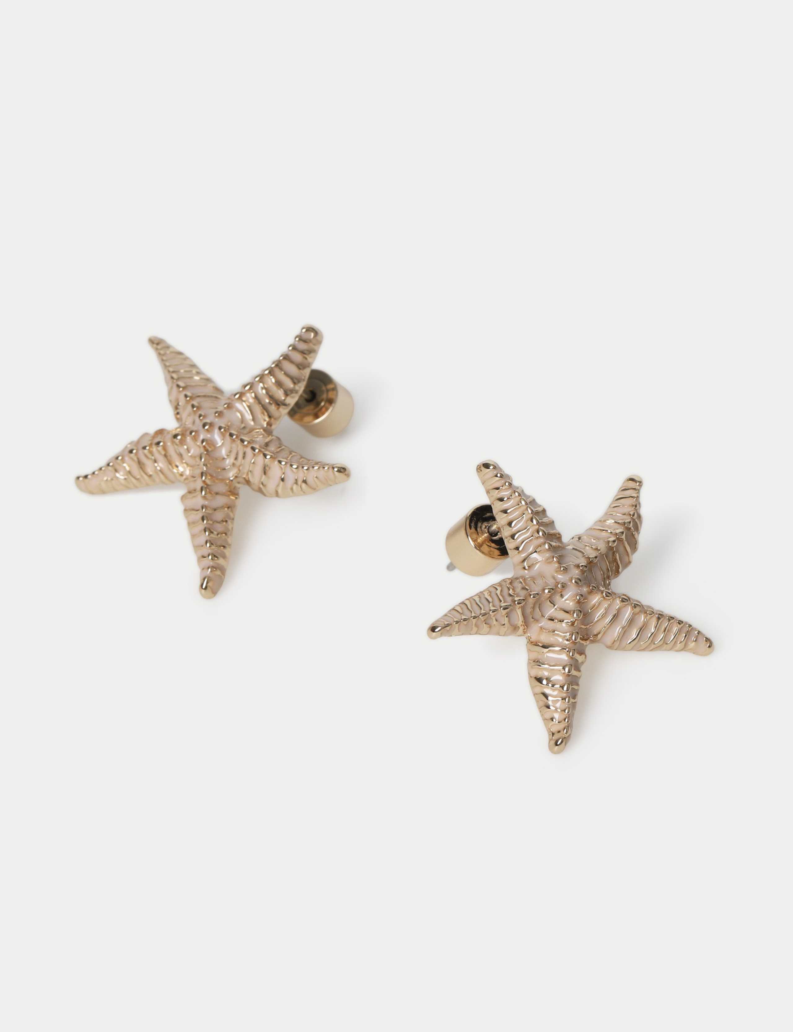 Mini Enamel Starfish Stud 2 of 2