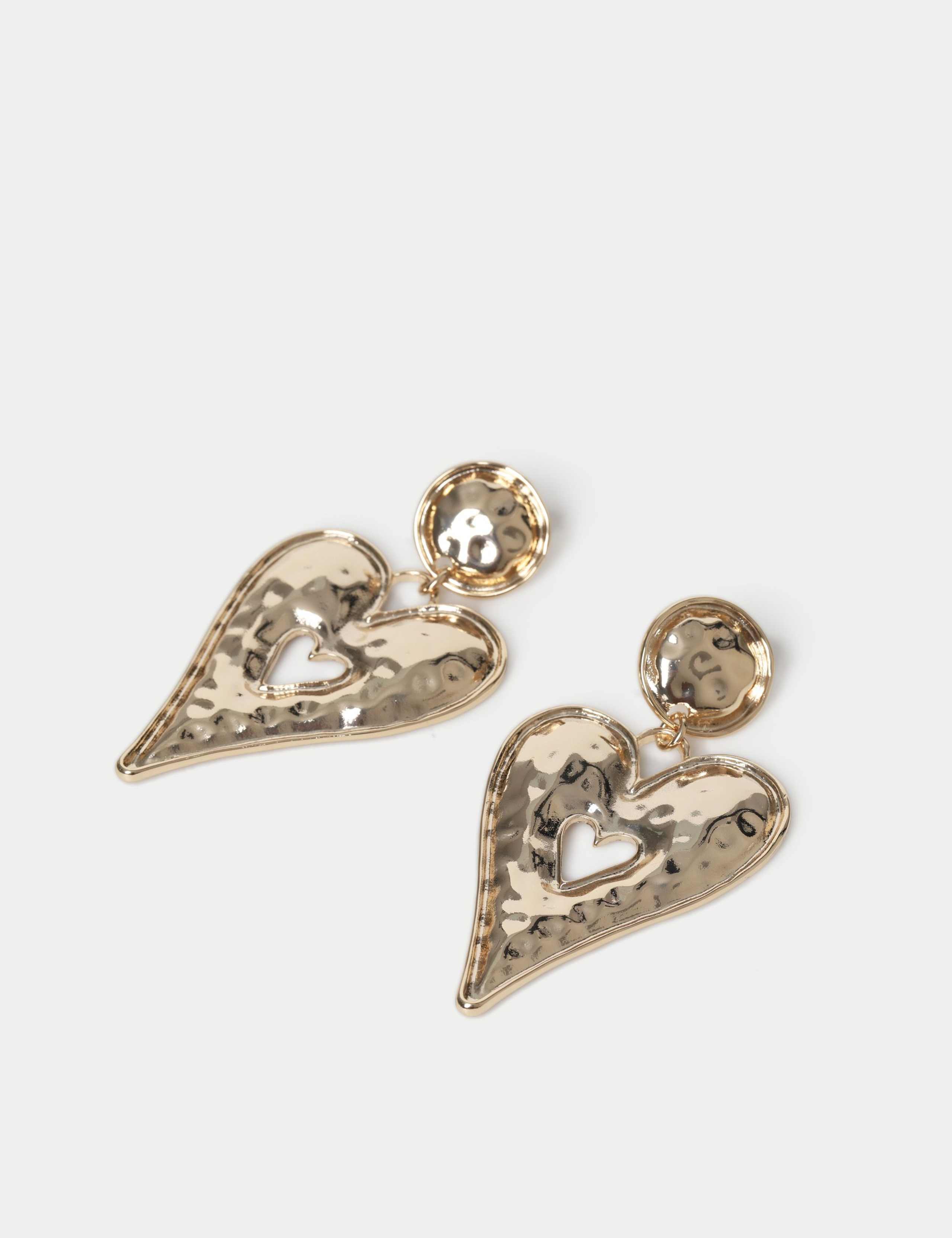 Molten Heart Oversized Earrings 2 of 2