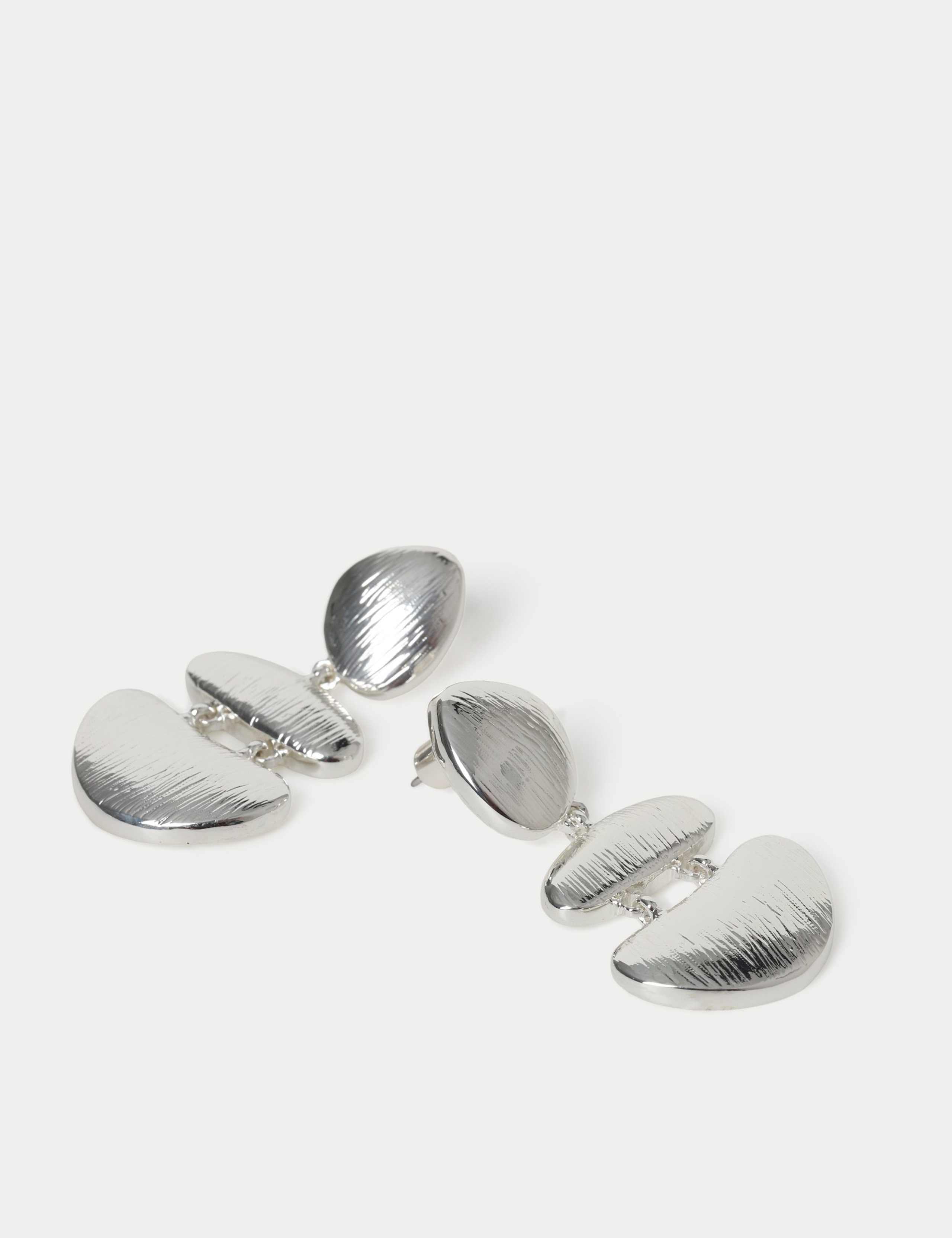 Irregular Link Drop Earrings 2 of 2