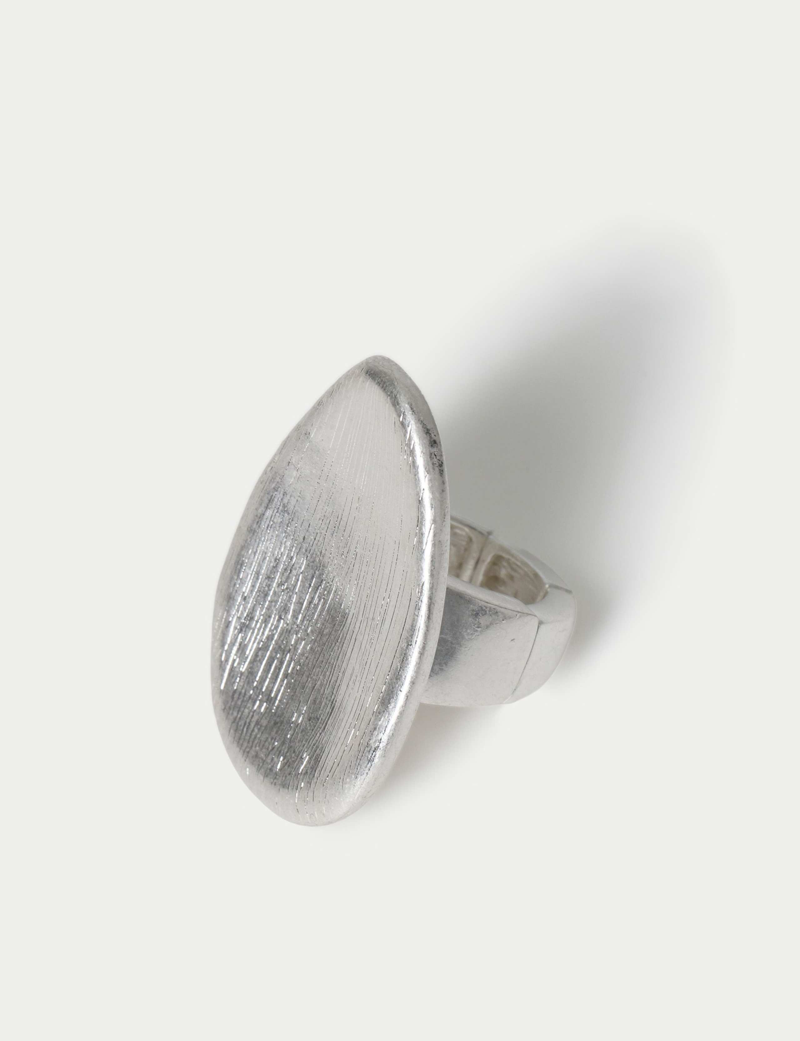 Large Brushed Ring 1 of 2