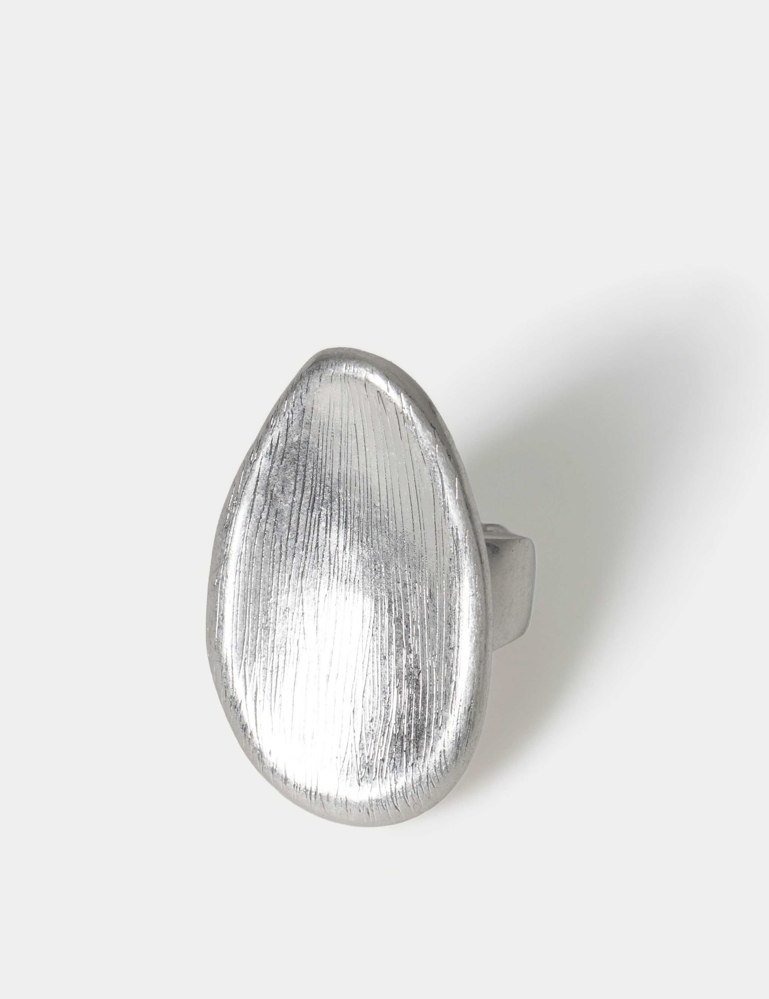 Large Brushed Ring 2 of 2