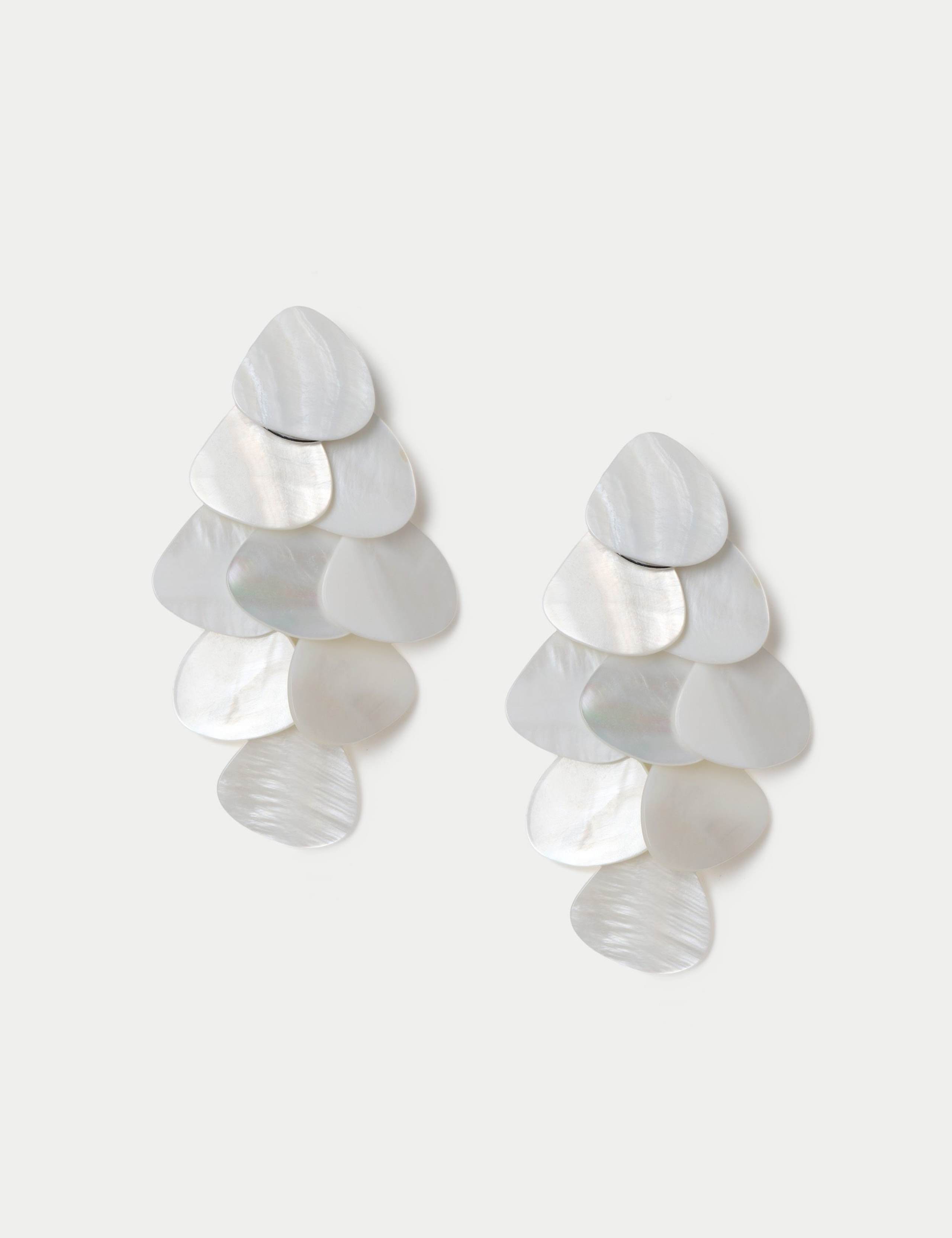 Mother of Pearl Drop Earrings 1 of 2