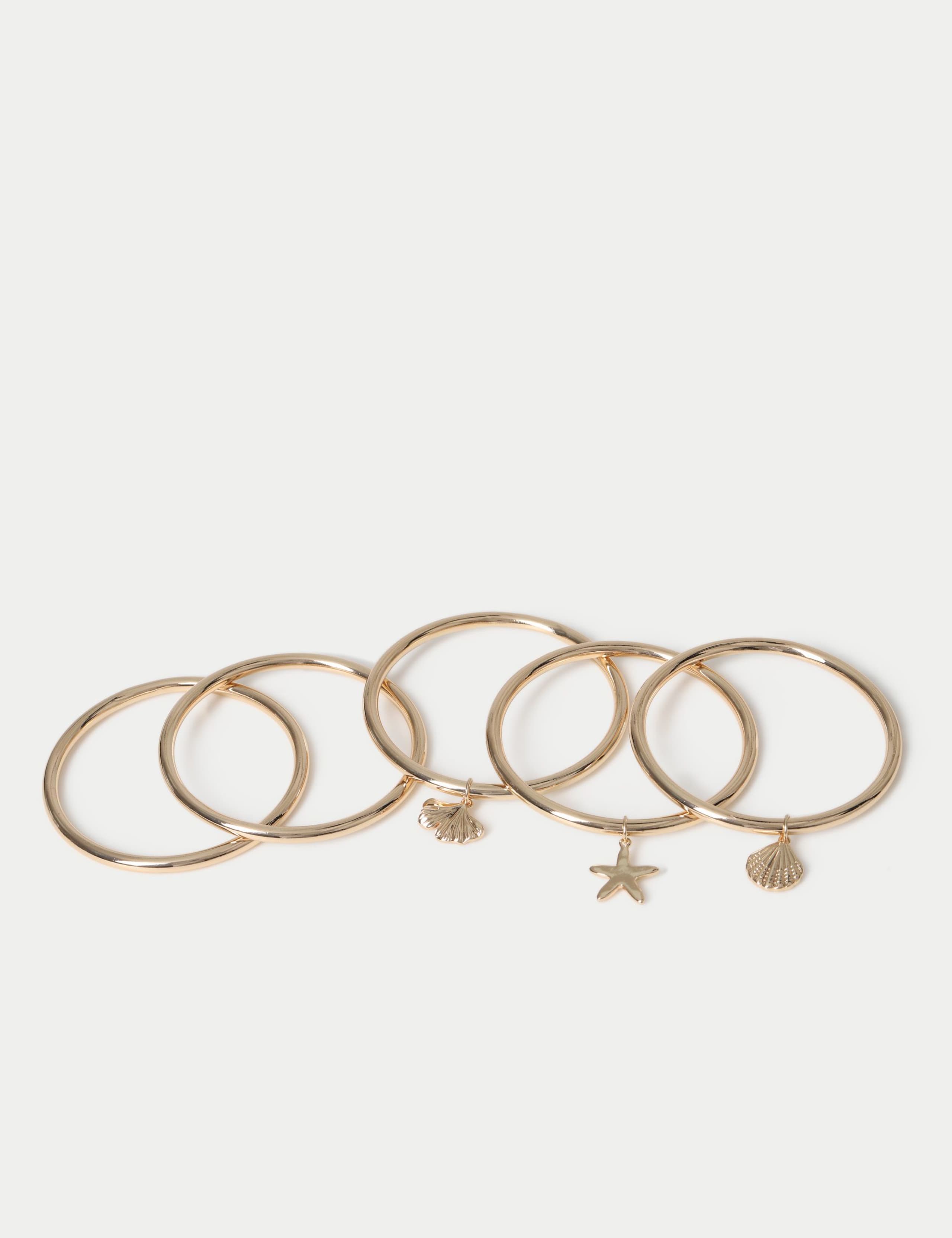 5 Pack Charm Bangles 2 of 2