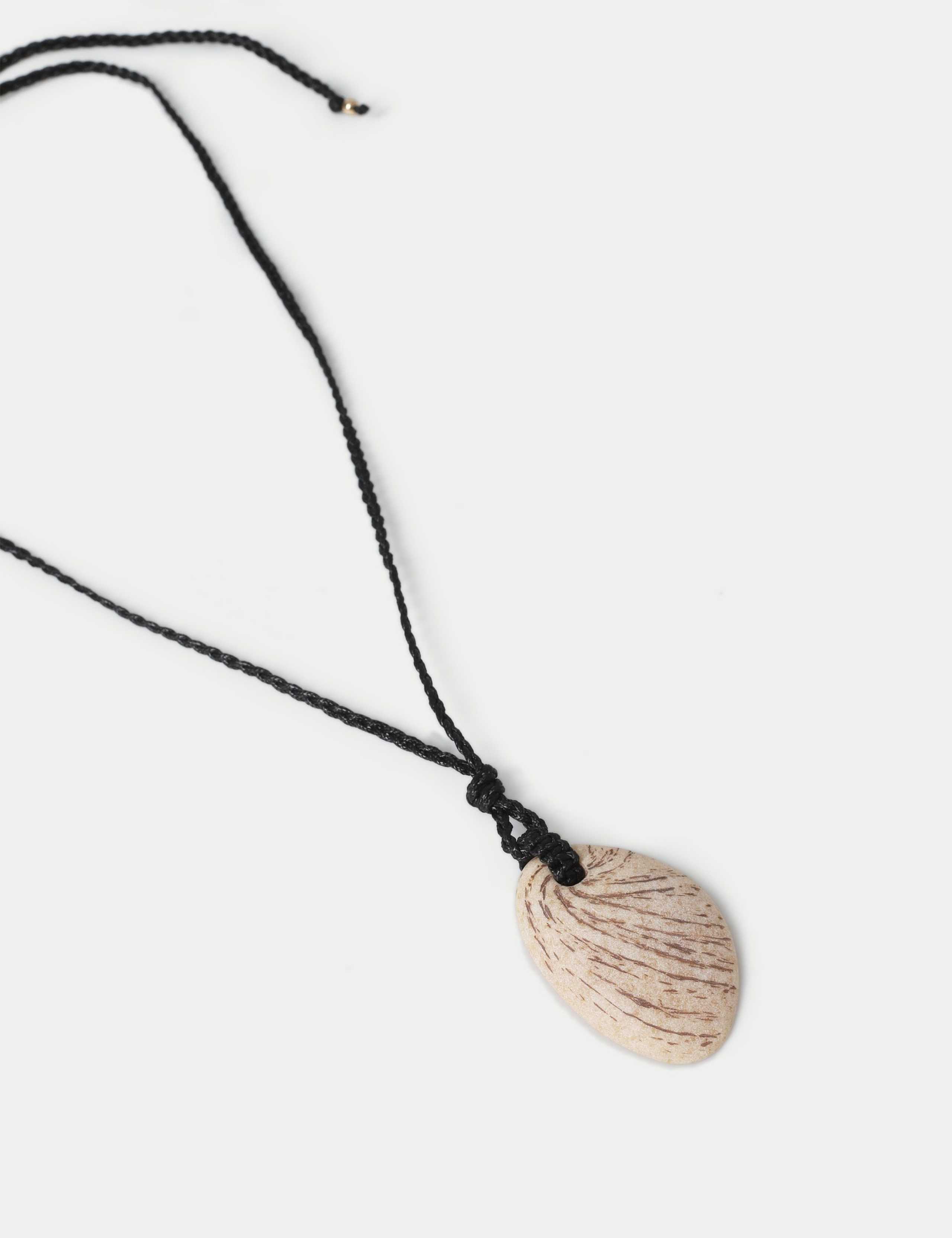 Ceramic Shell Long Pendant 2 of 2