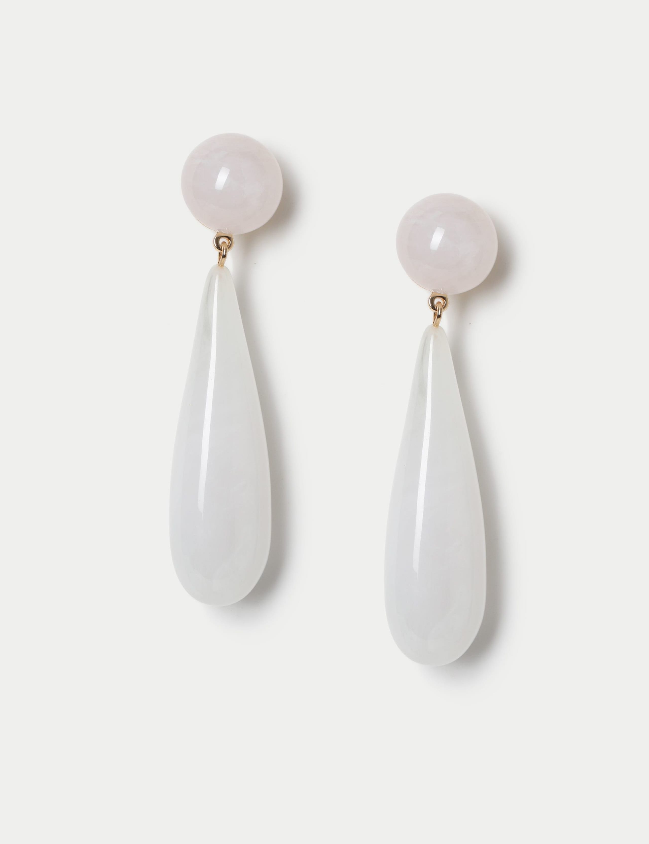 Resin Drop Earrings 1 of 2