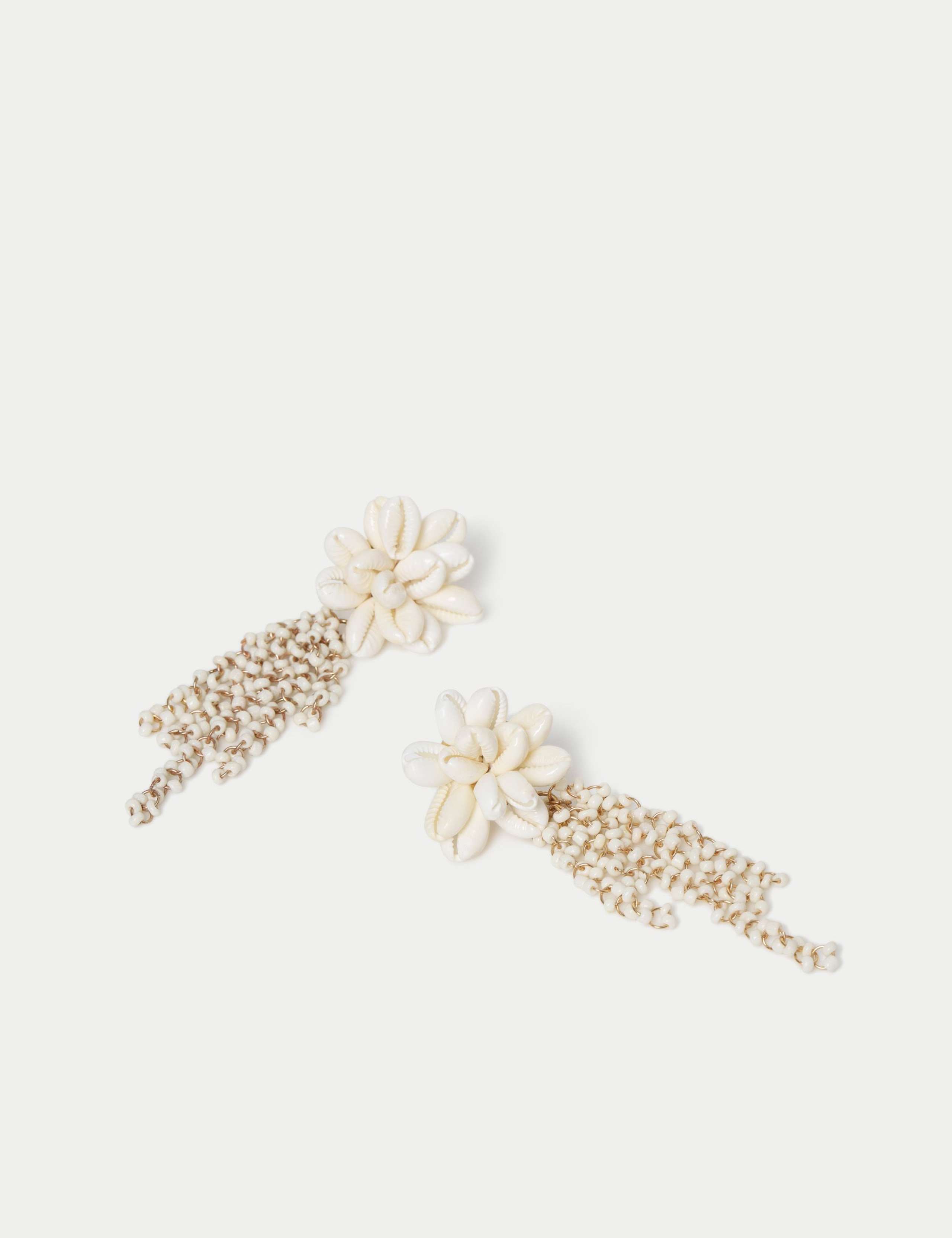 Real Shell Drop Earrings 2 of 2
