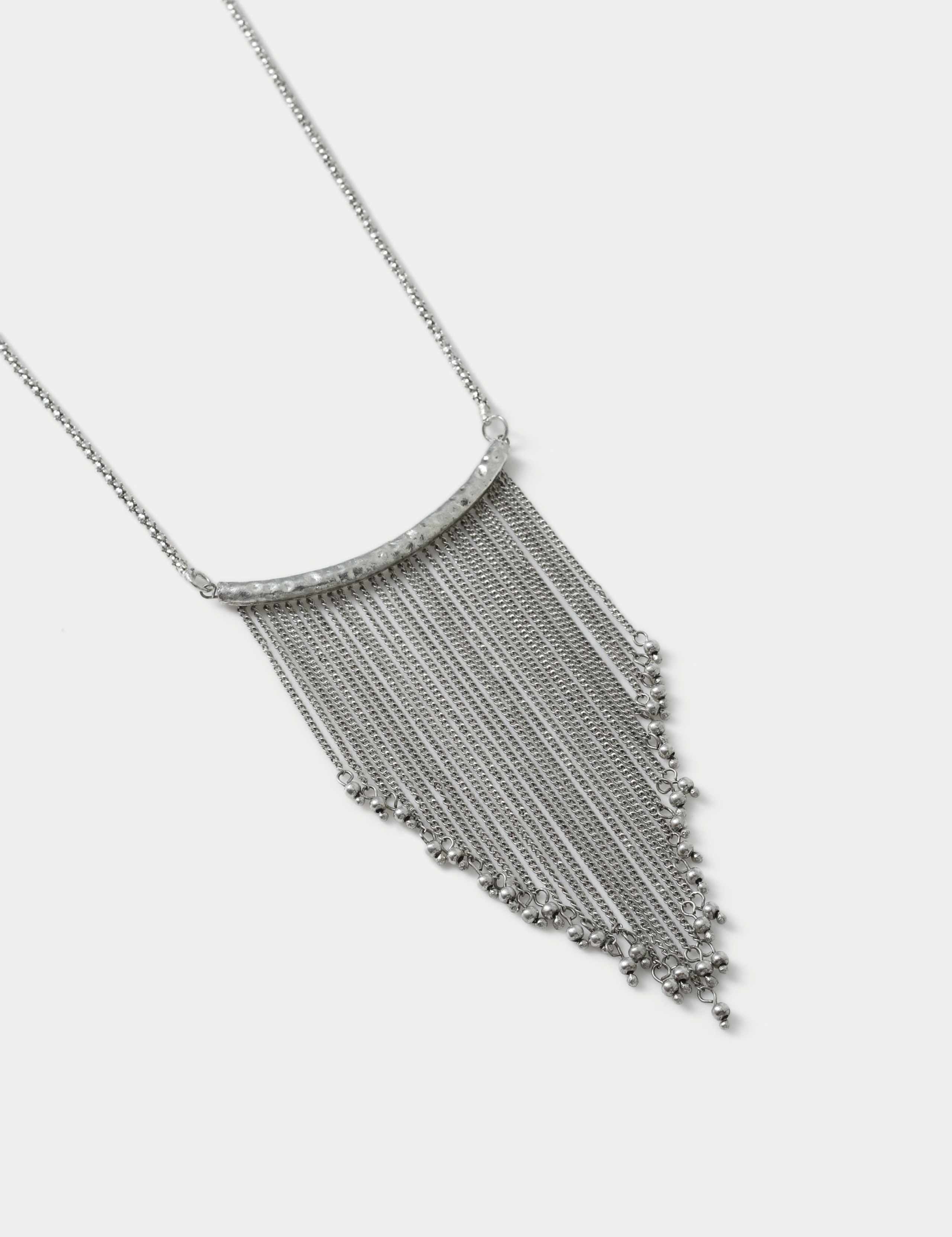 Long Tassel Pendant Necklace 2 of 2