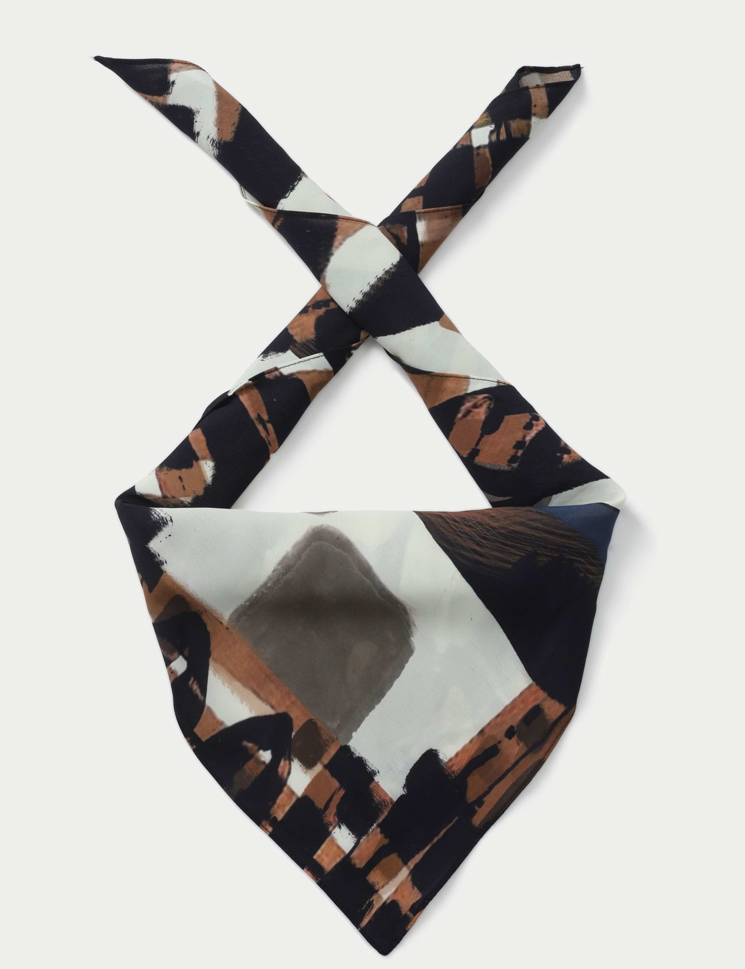 TP Check and Floral Scarf 2 of 3