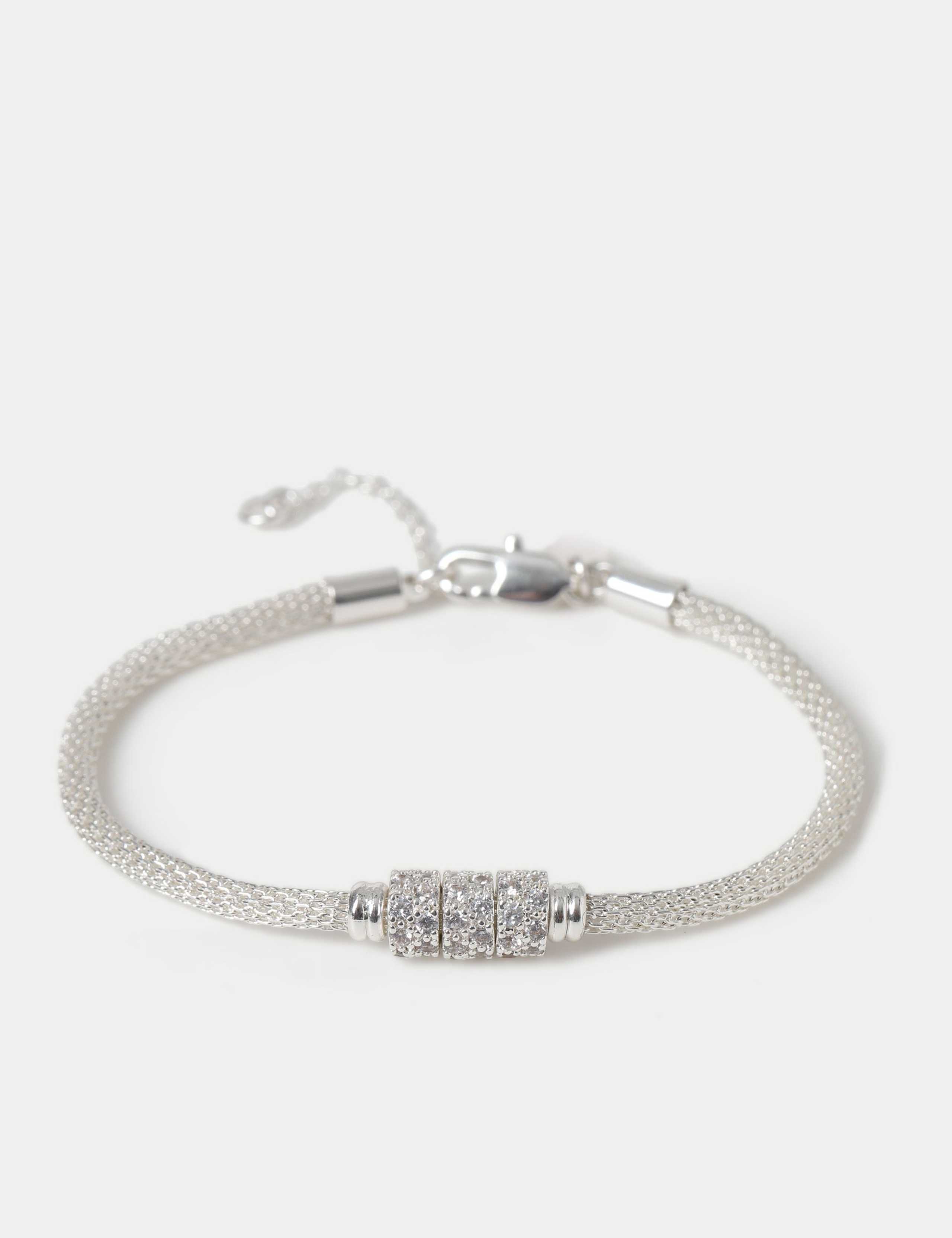 Per Una Cubic Zirconia Glitter Bracelet 1 of 2