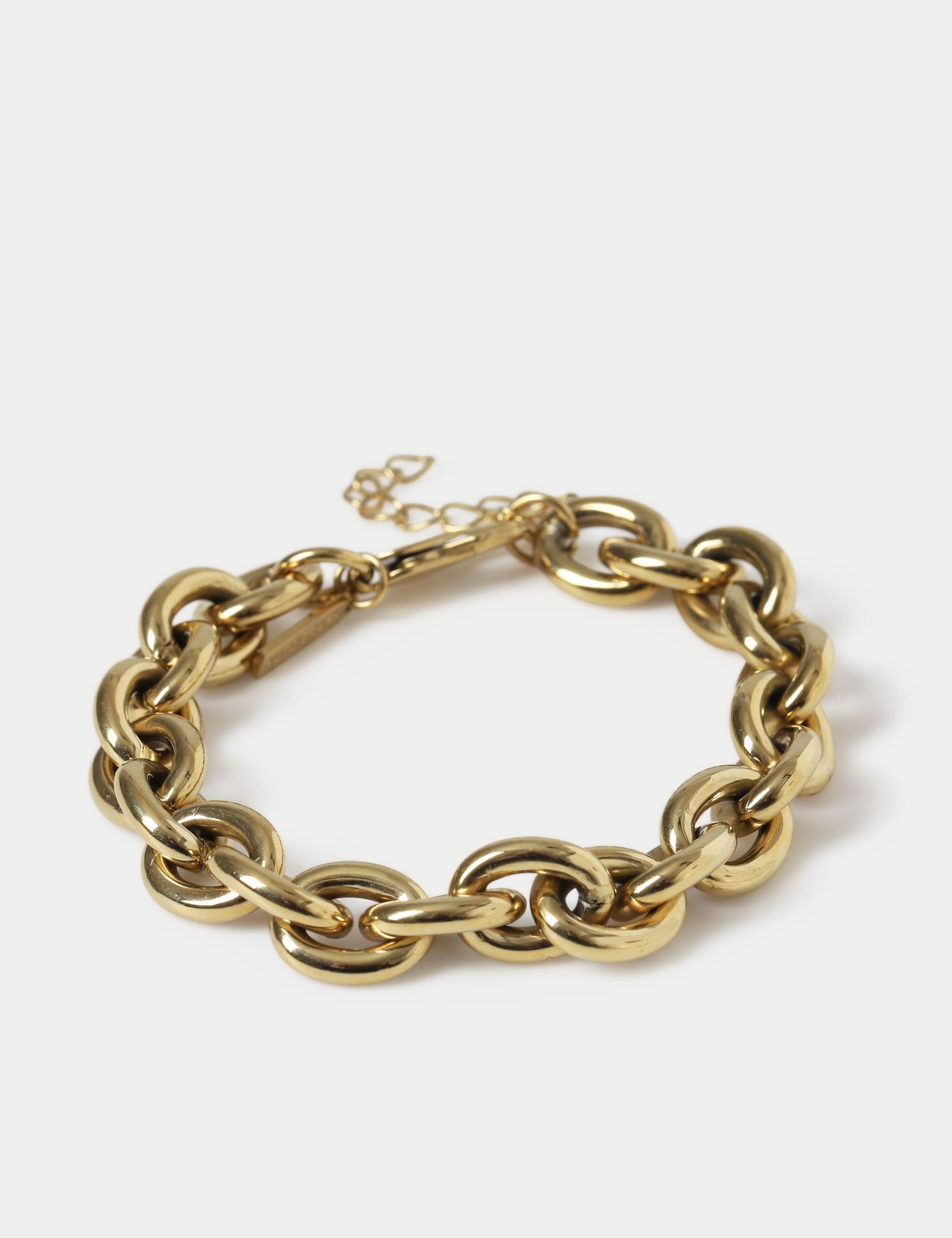 Stainless Steel Chunky Chain Bracelet 2 of 2
