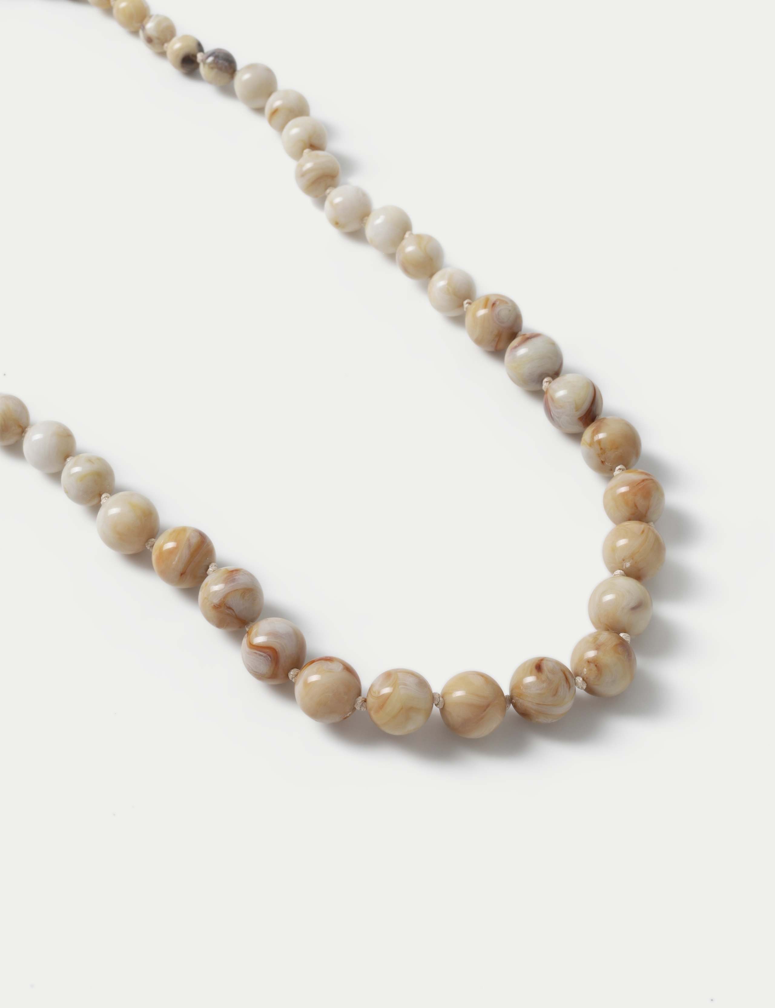 Long Line Beaded Necklace 2 of 2