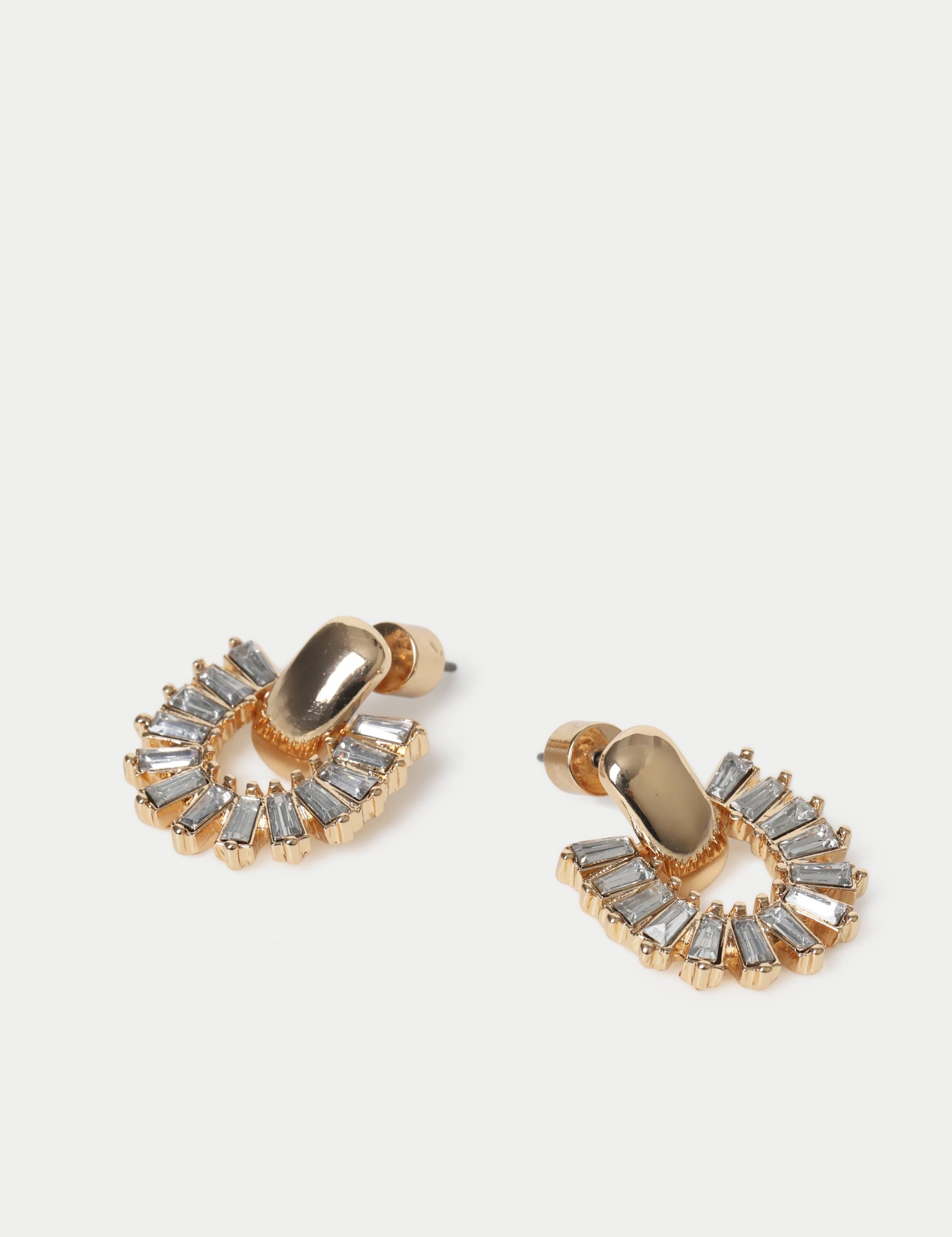 Baguette Cut Stud Earrings 2 of 2