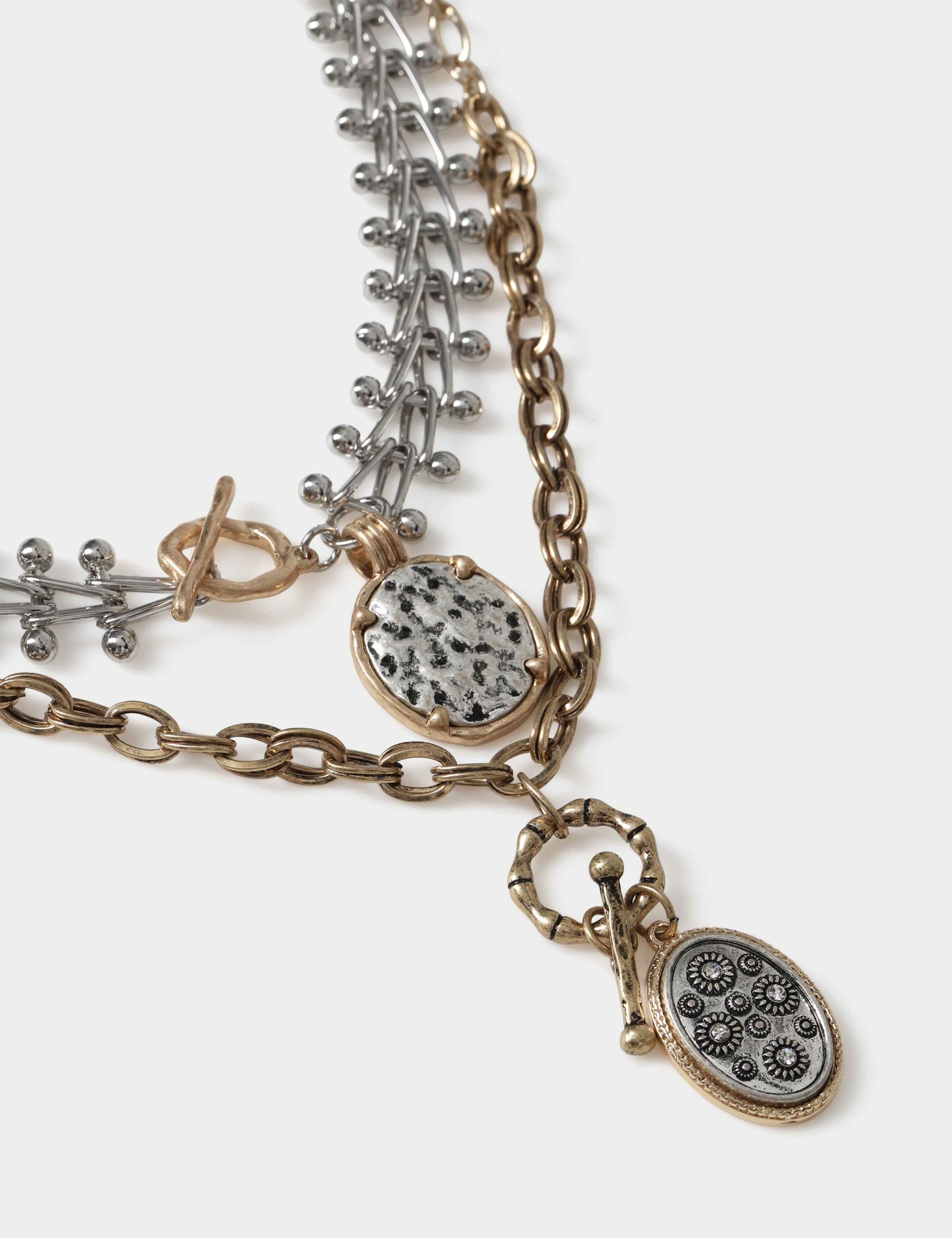 Eclectic Multi Layer Necklace 2 of 2