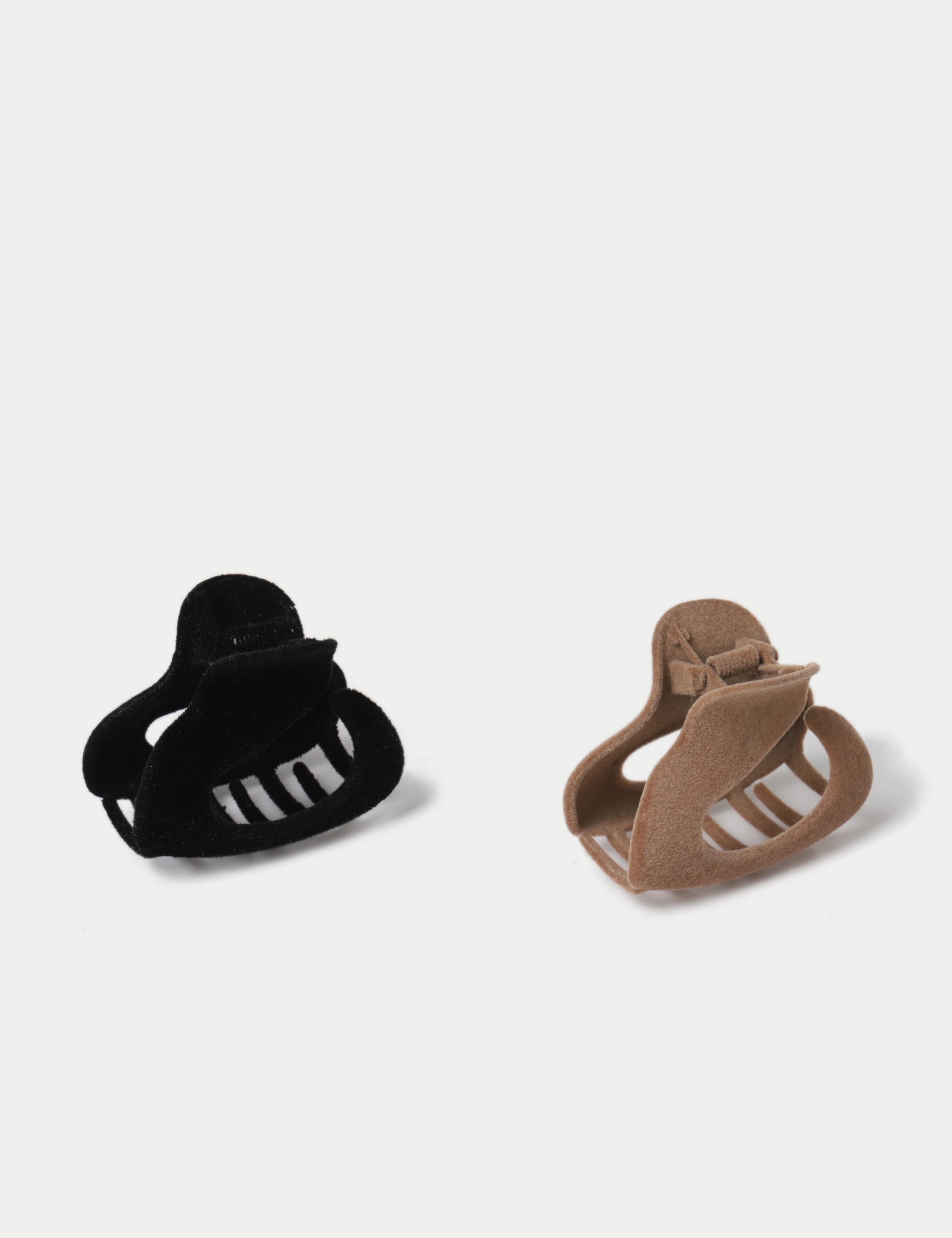 2 Pack Flocked Check Claws 2 of 2